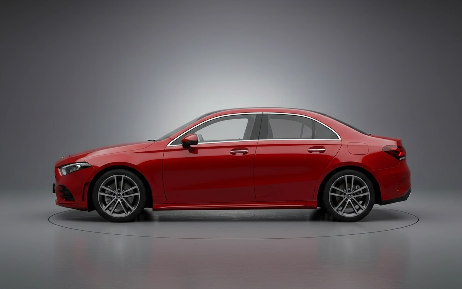 Mercedes-Benz A Class Rojo 2025 — exterior rear view