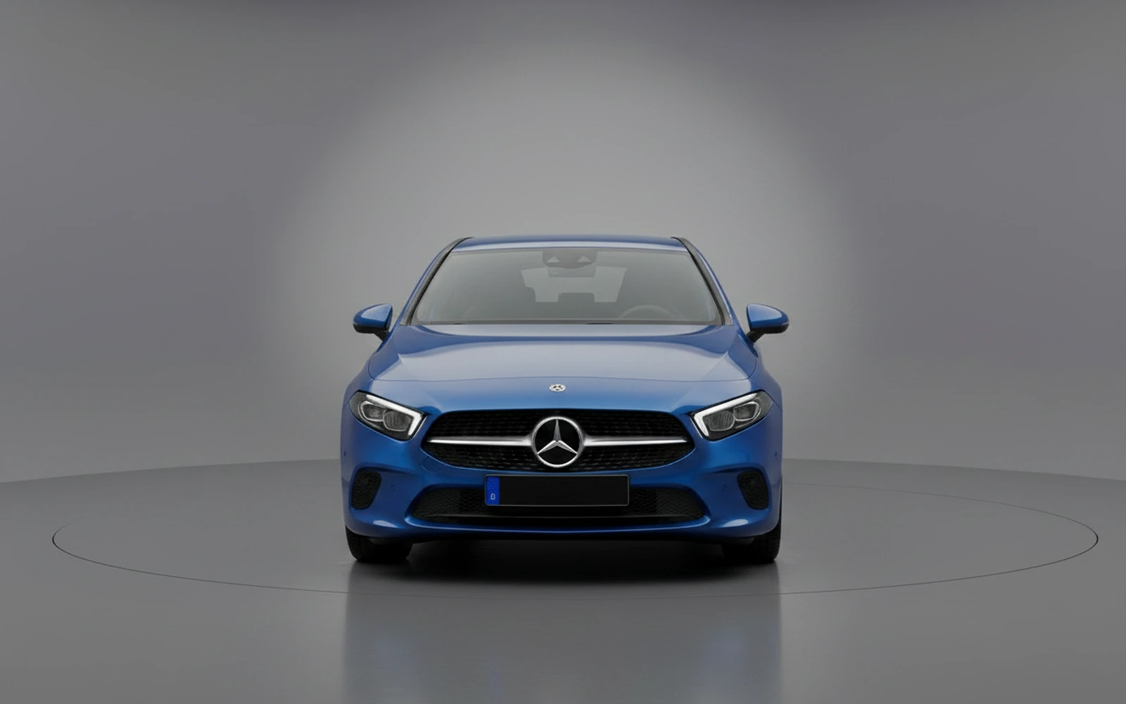 Mercedes-Benz A200 Blue 2024 — exterior side view