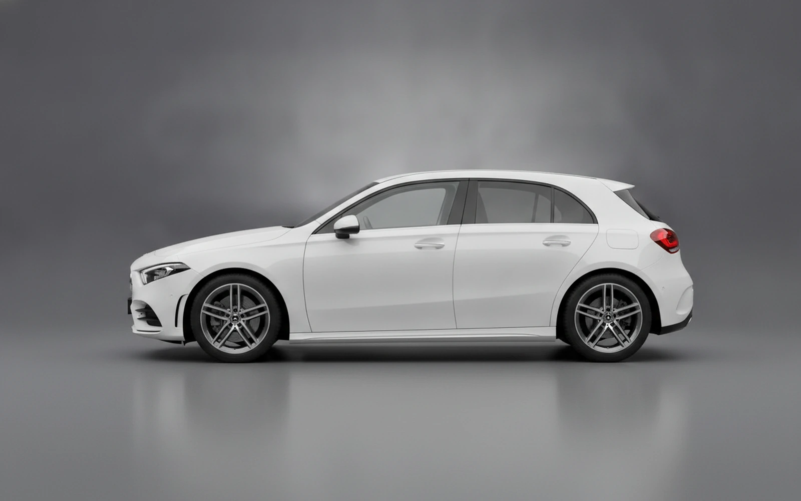 Mercedes-Benz A200 White 2024 — exterior rear view