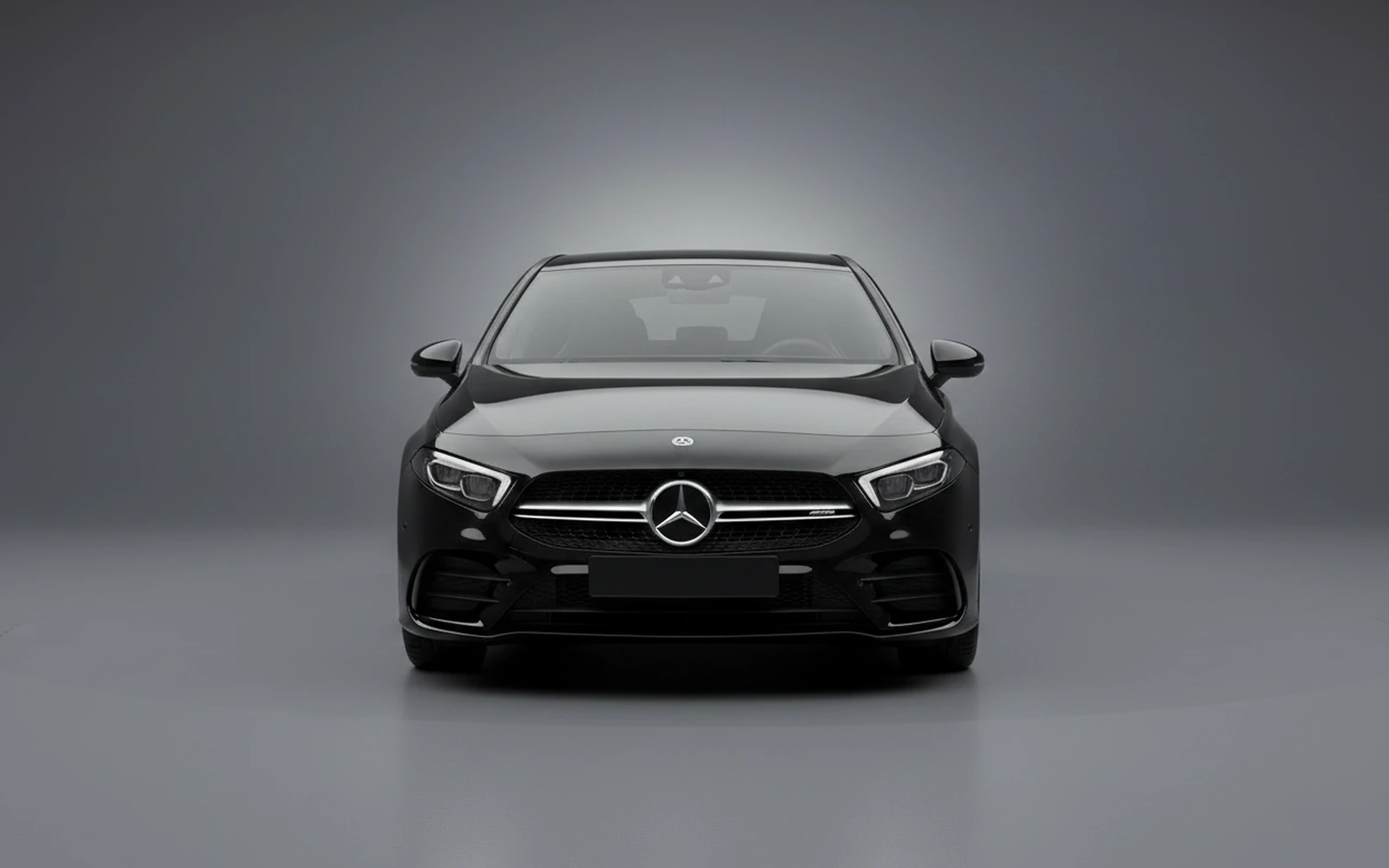 Mercedes-Benz A35 AMG Black 2025 — exterior side view