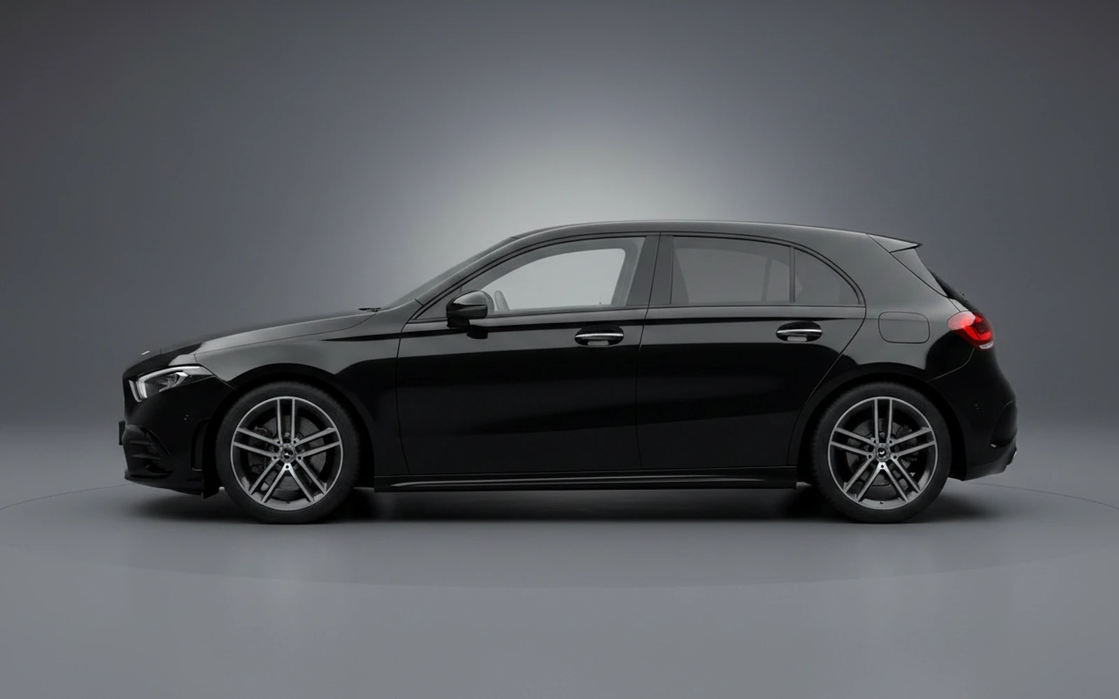 Mercedes-Benz A35 AMG Black 2025 — exterior rear view