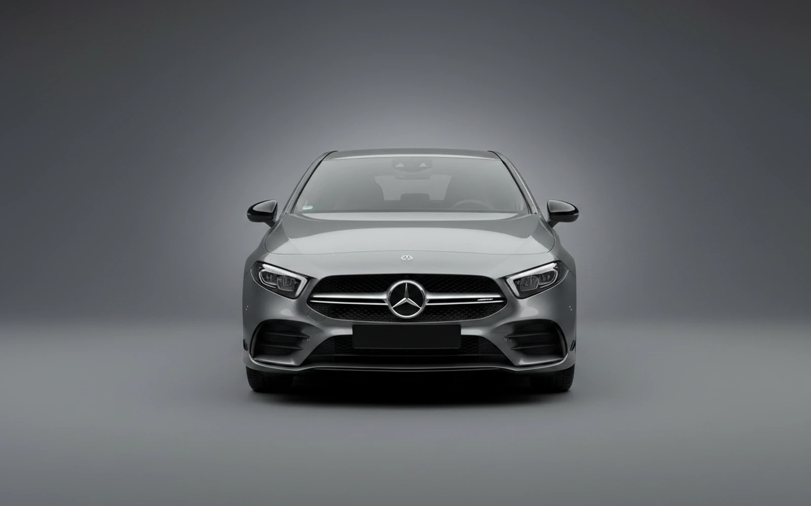 Mercedes-Benz A35 AMG Grey 2024 — exterior side view