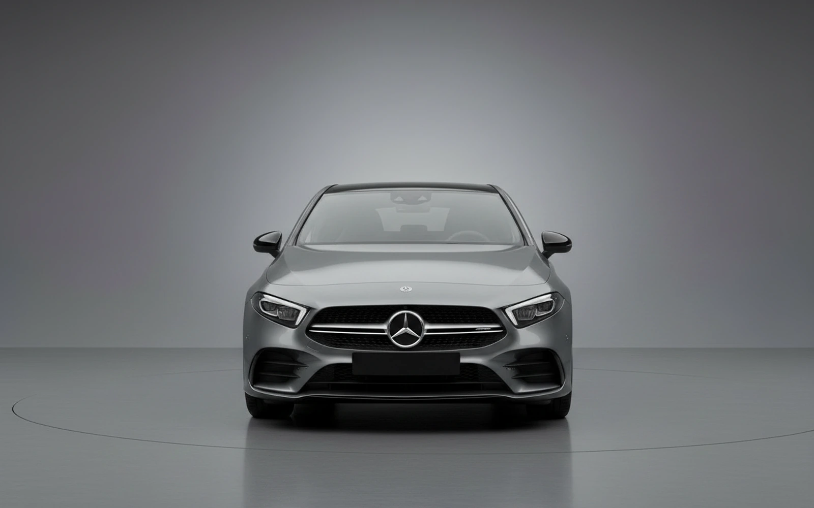 Mercedes-Benz A35 AMG Grey 2025 — exterior side view