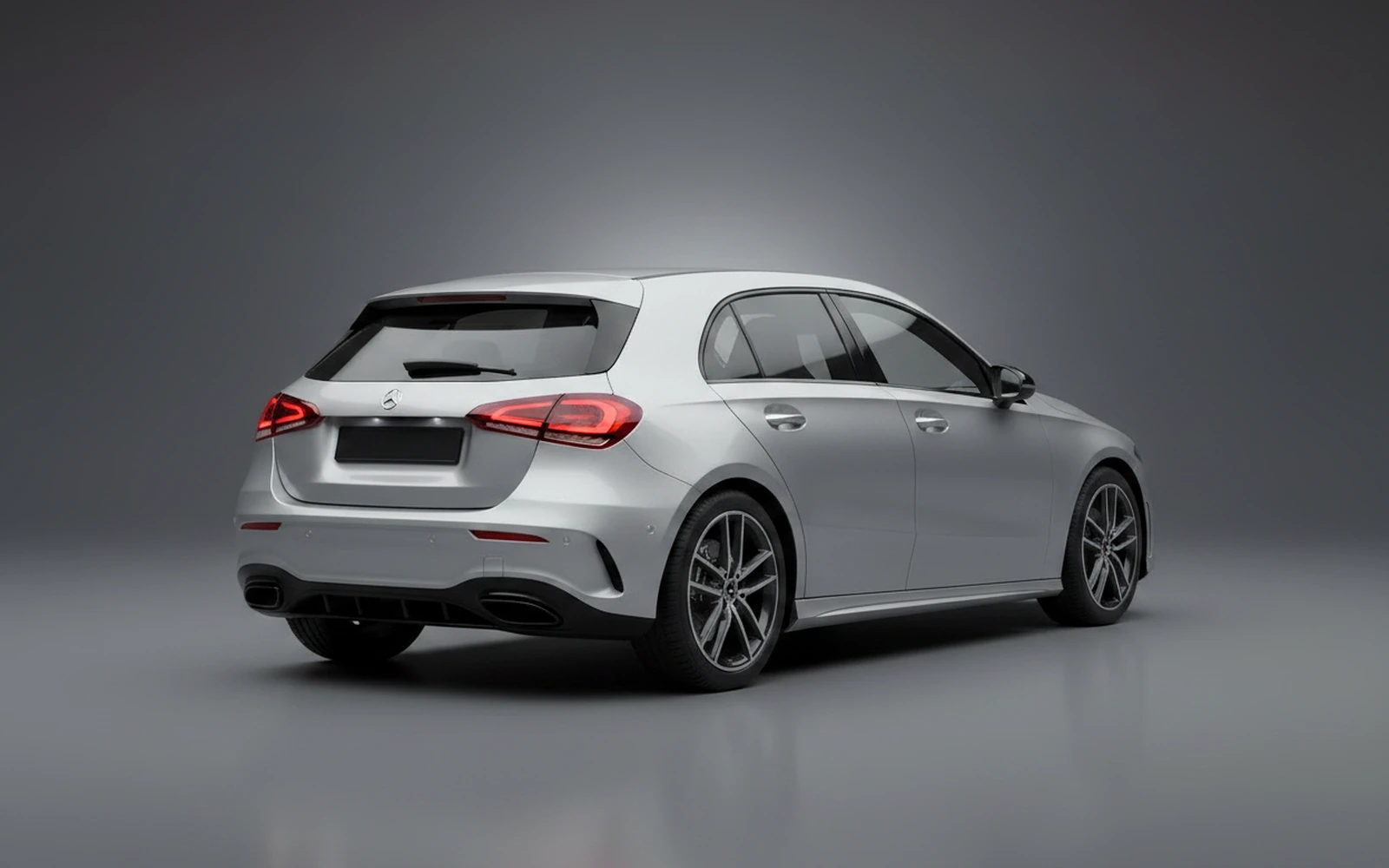 Mercedes-Benz A35 AMG Plata 2025 — interior dashboard