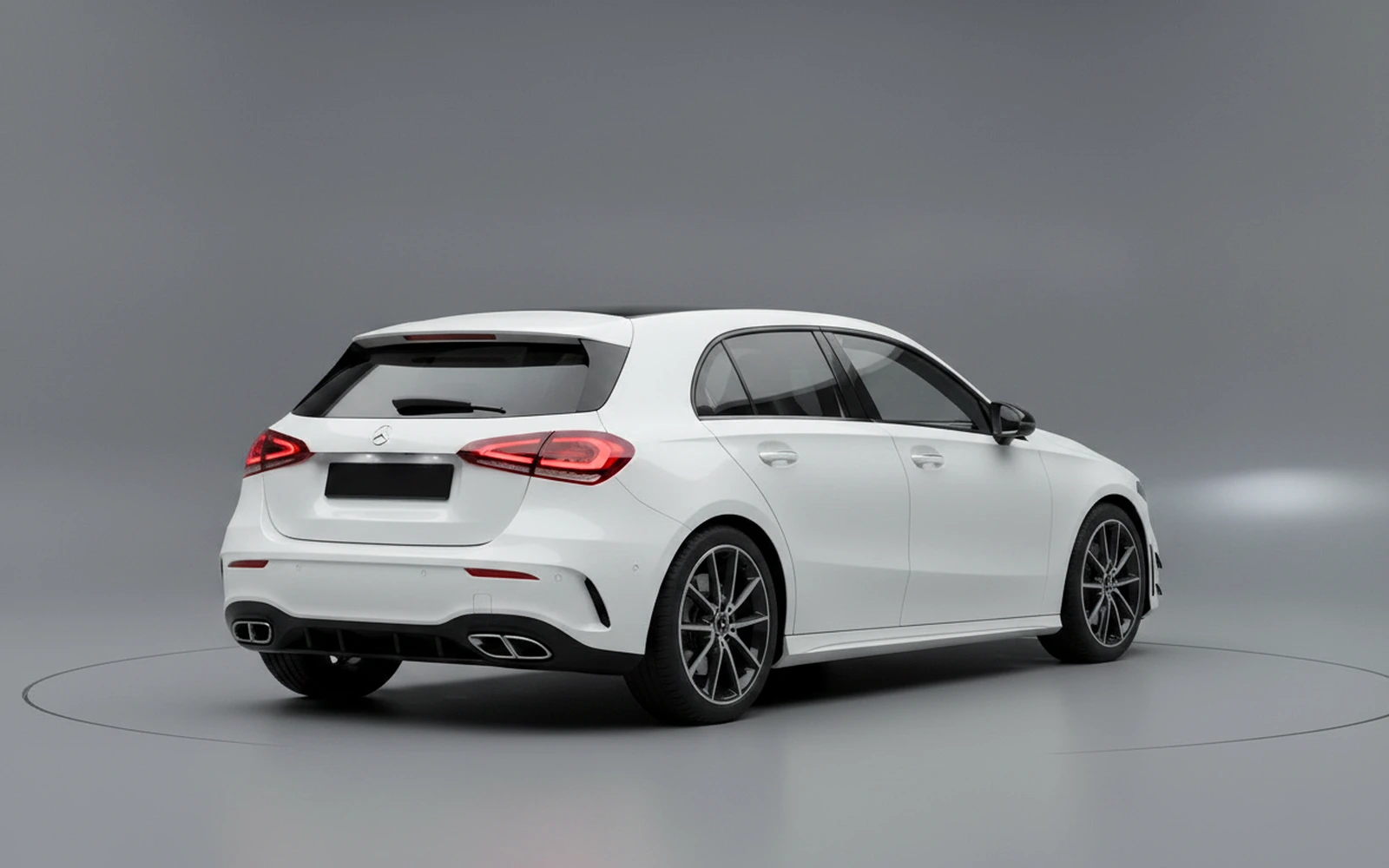 Mercedes-Benz A35 AMG White 2025 — interior dashboard