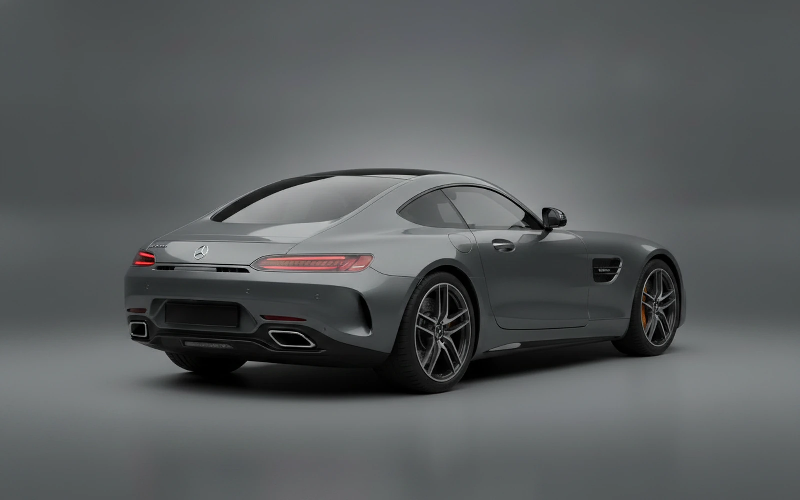 Mercedes-Benz AMG GT Grey 2022 — interior dashboard