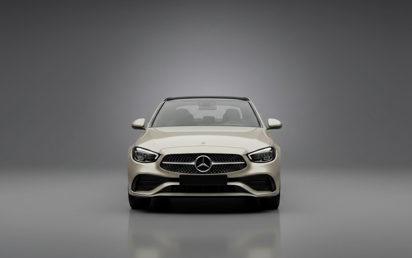 Mercedes-Benz C200 Beige 2022 — exterior side view