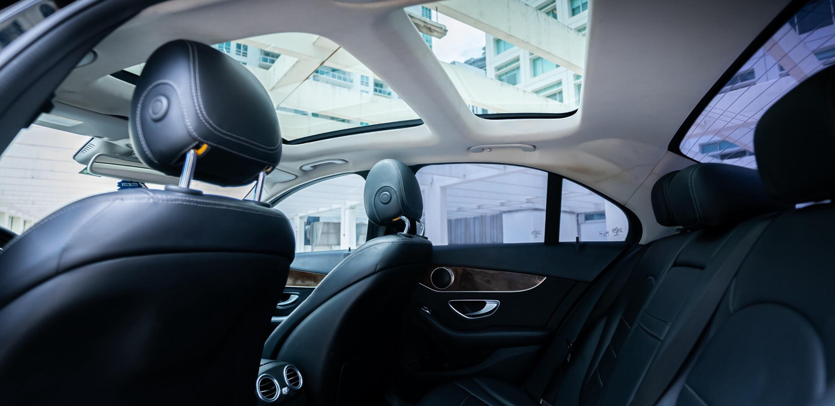 Mercedes-Benz C300 Black 2017 — exterior rear view