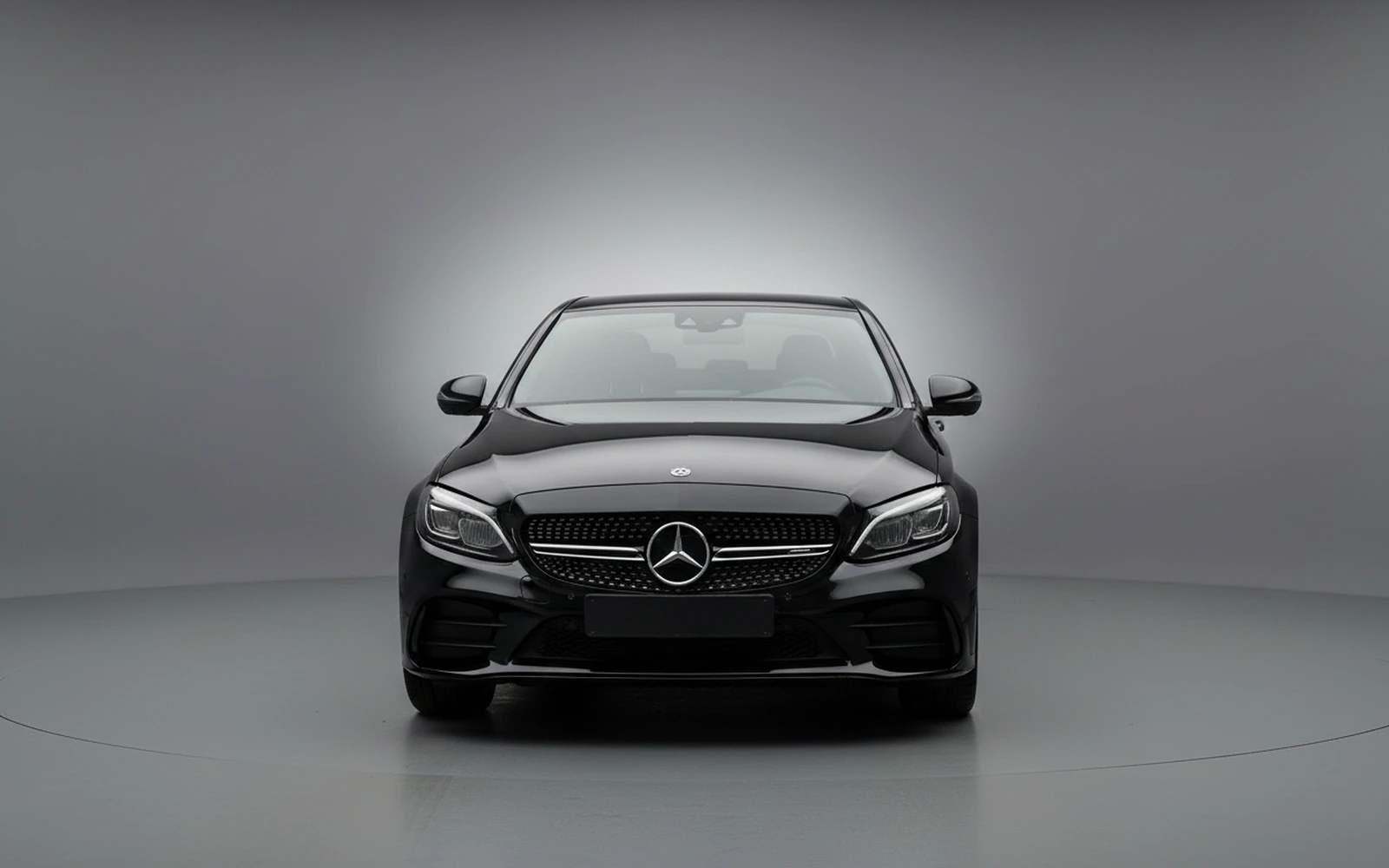 Mercedes-Benz C43 AMG Black 2022 — exterior side view