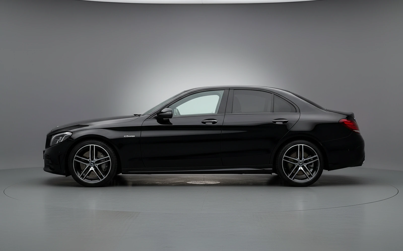 Mercedes-Benz C43 AMG Black 2022 — exterior rear view