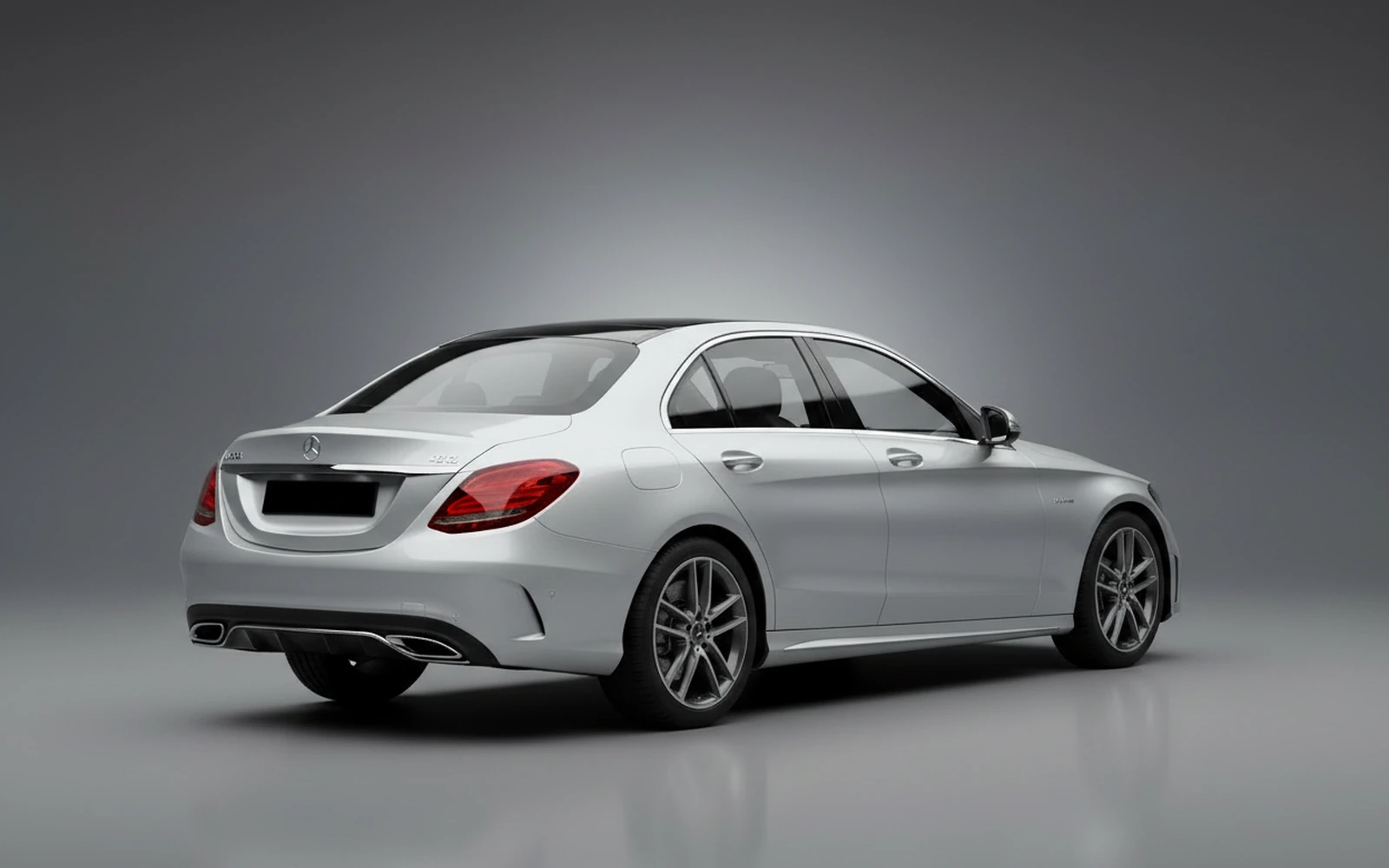 Mercedes-Benz C43 AMG Silver 2022 — interior dashboard