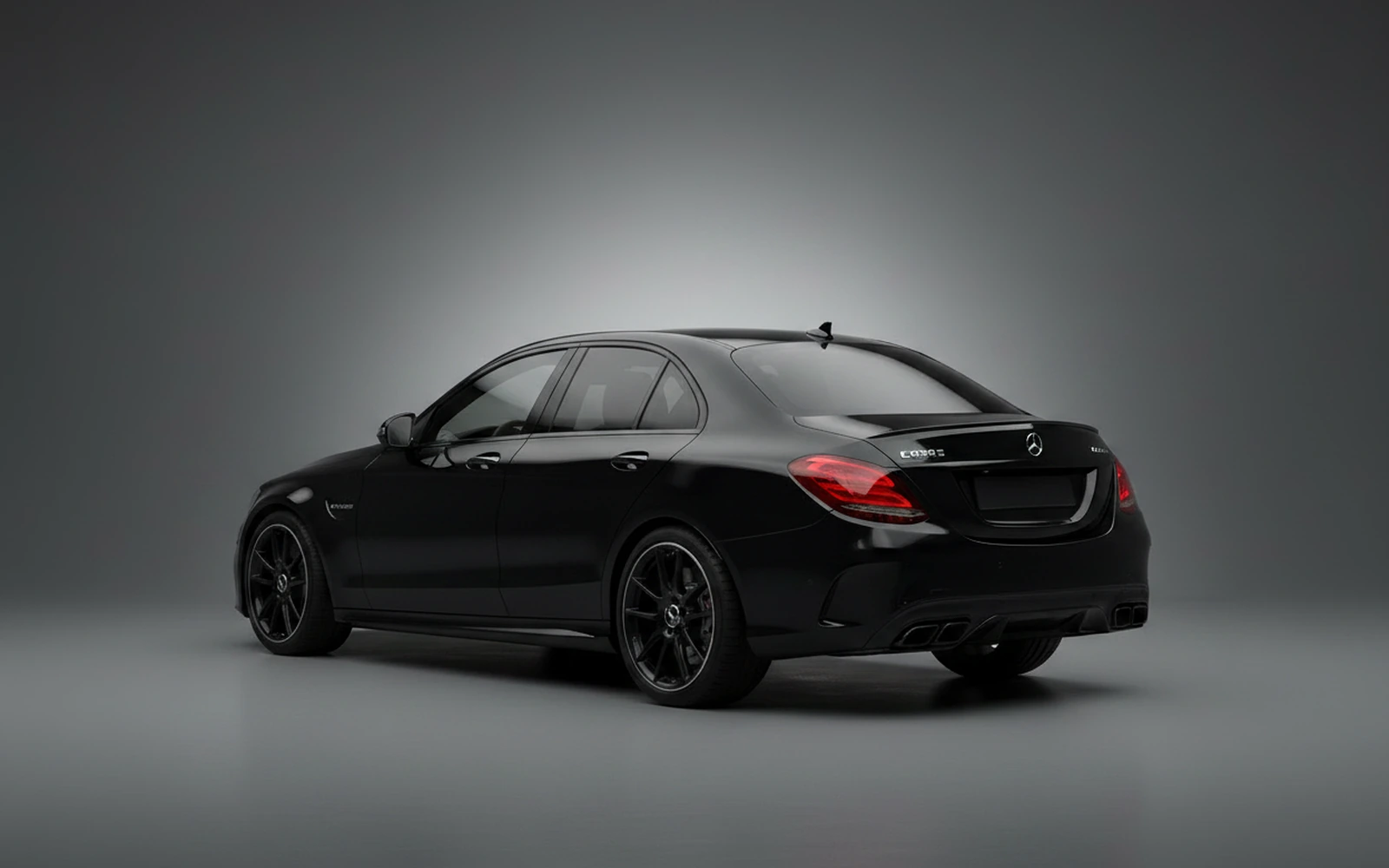 Mercedes-Benz C63 S AMG Black 2020 — interior dashboard