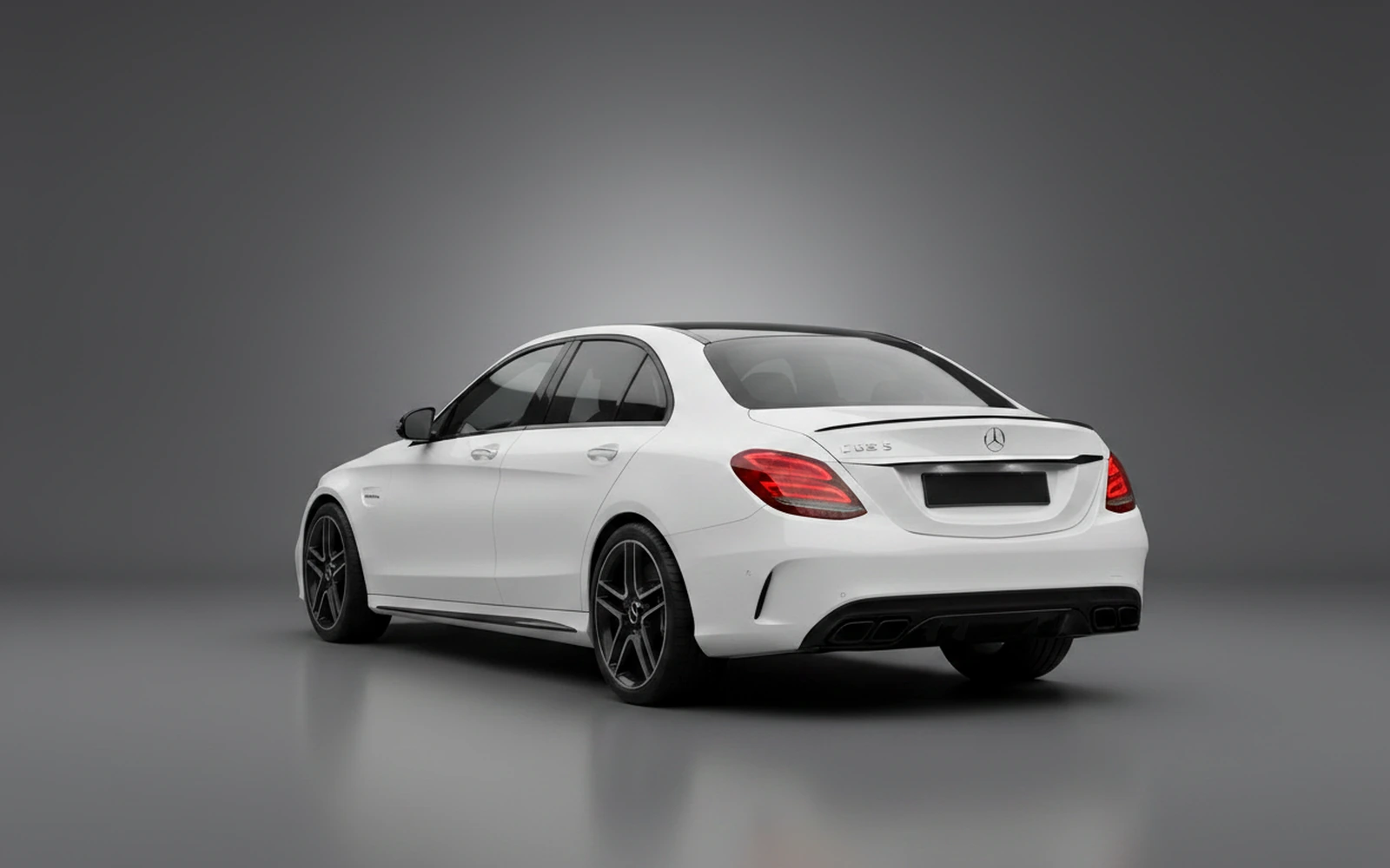 Mercedes-Benz C63 S AMG Blanco 2020 — interior dashboard