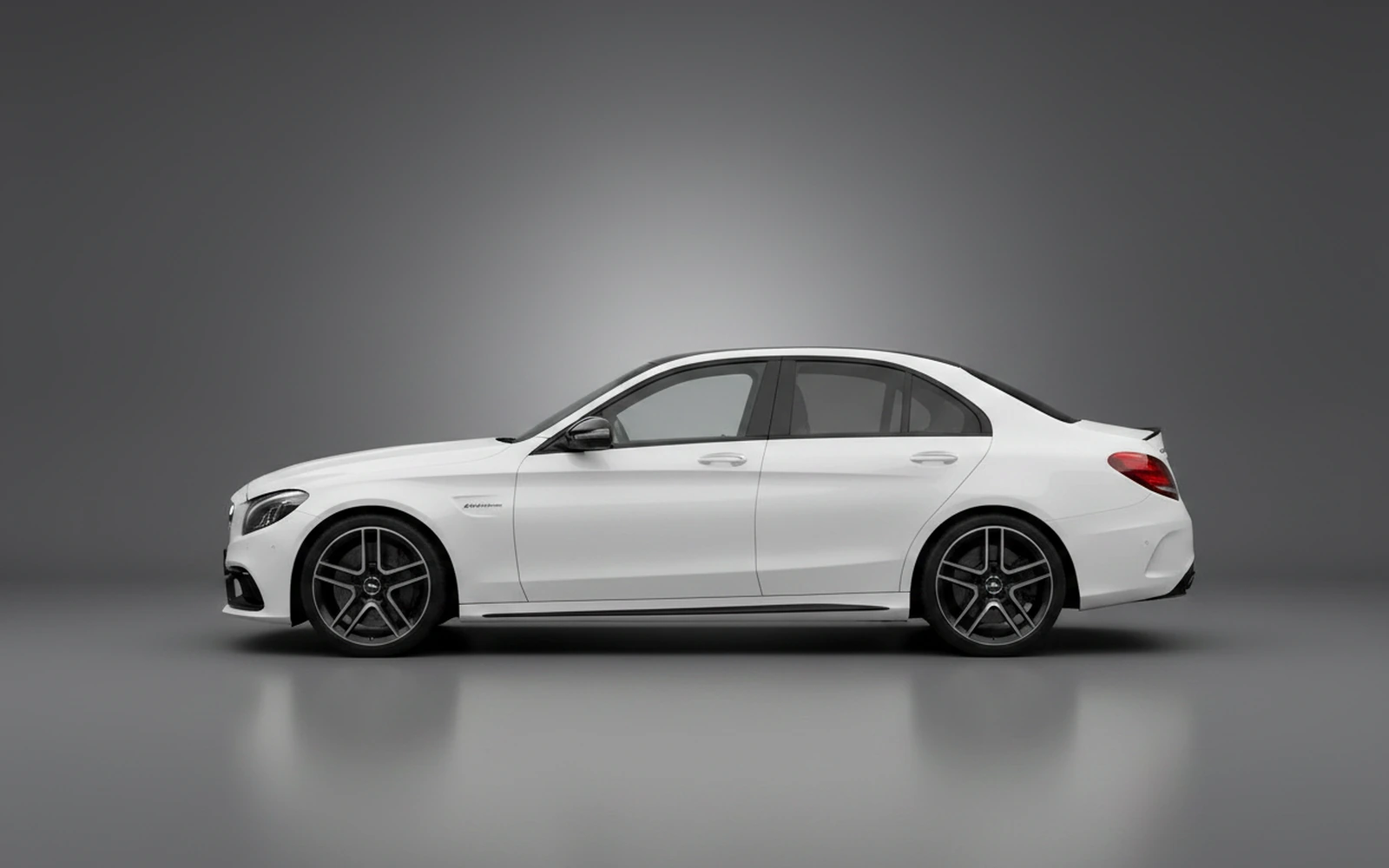 Mercedes-Benz C63 S AMG Blanco 2020 — exterior rear view