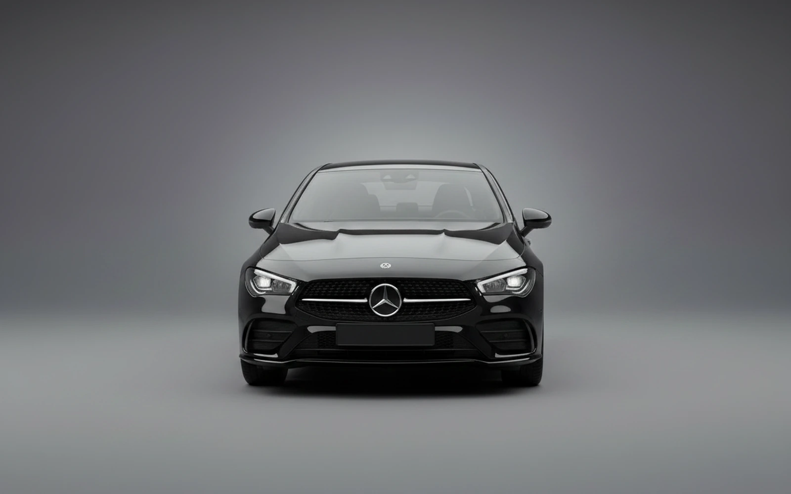 Mercedes-Benz Cla 4M Black 2024 — exterior side view