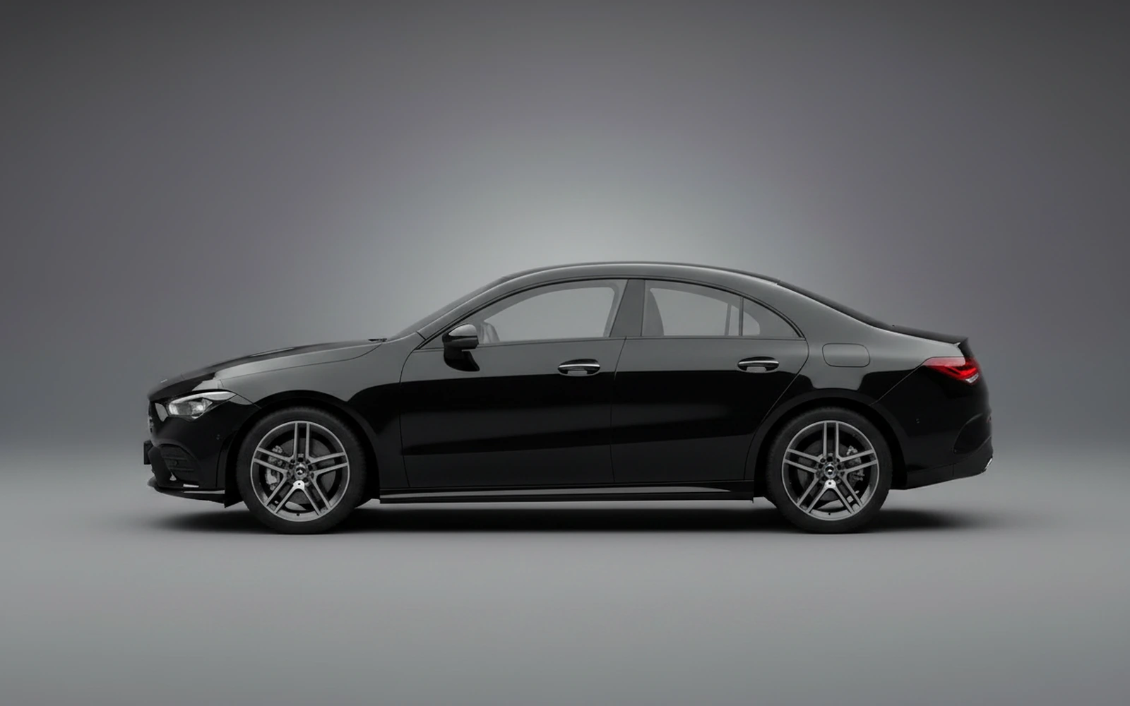 Mercedes-Benz Cla 4M Black 2024 — exterior rear view