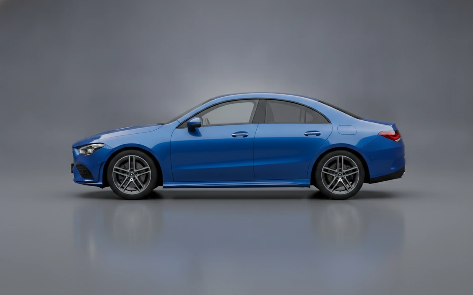Mercedes-Benz Cla 4M Blue 2024 — exterior rear view