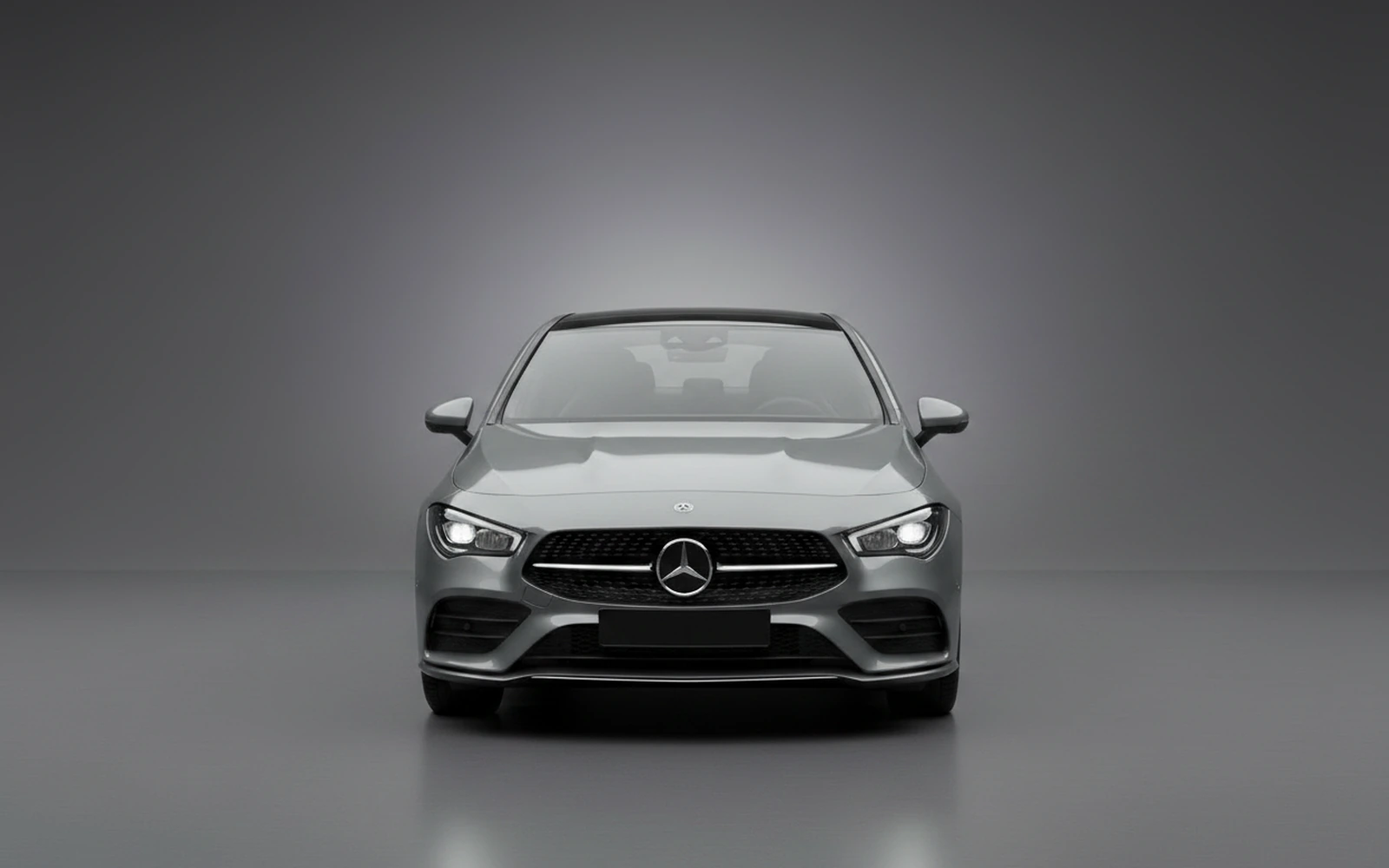 Mercedes-Benz Cla 4M Grey 2024 — exterior side view