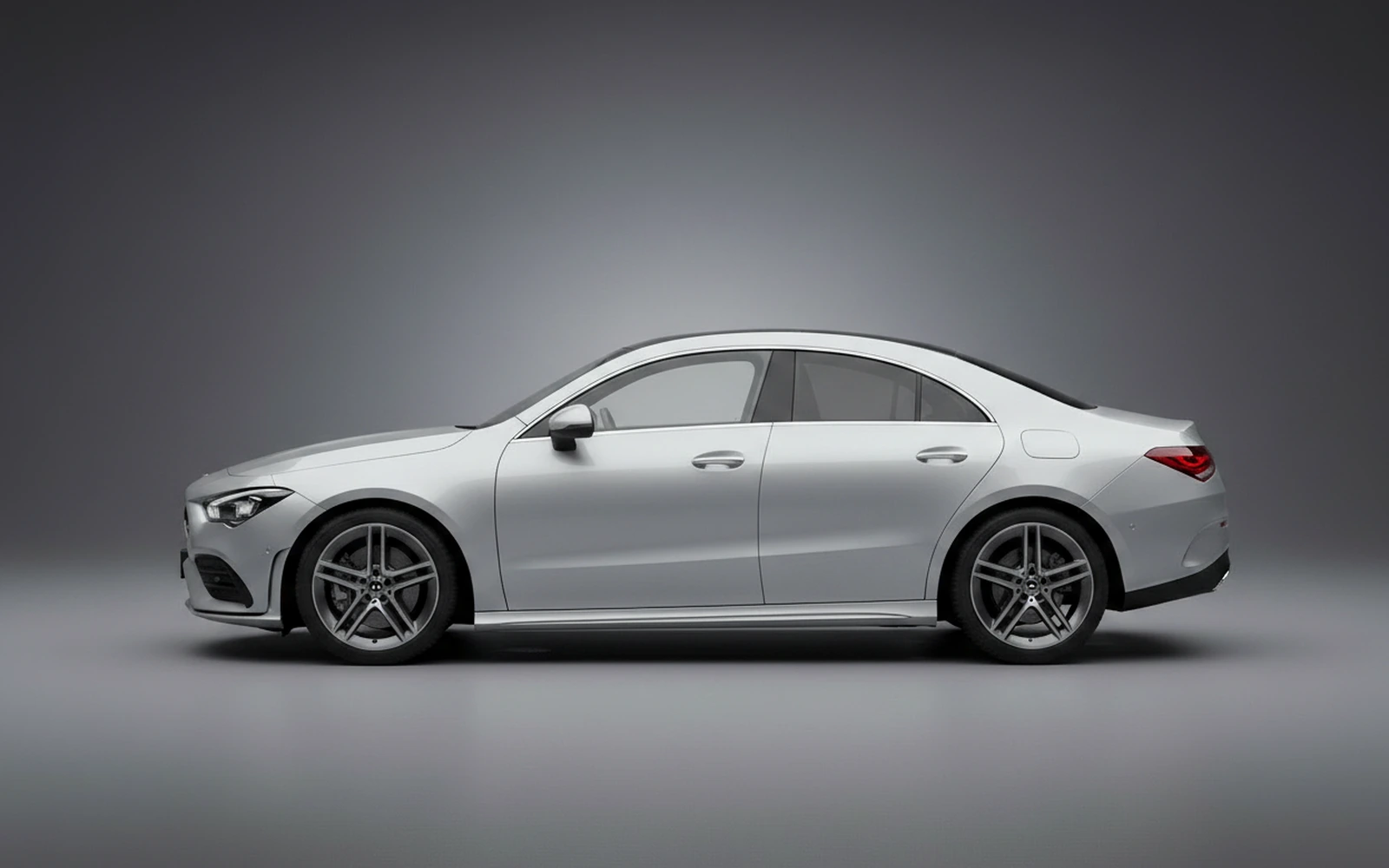 Mercedes-Benz Cla 4M Silver 2024 — exterior rear view