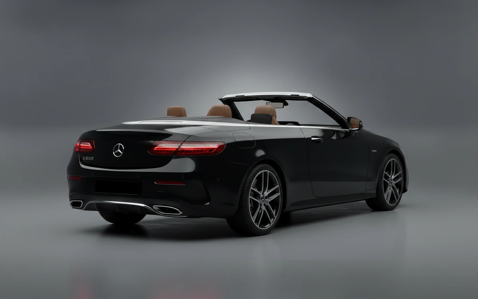 Mercedes-Benz E53 AMG Convertible Black 2022 — interior dashboard