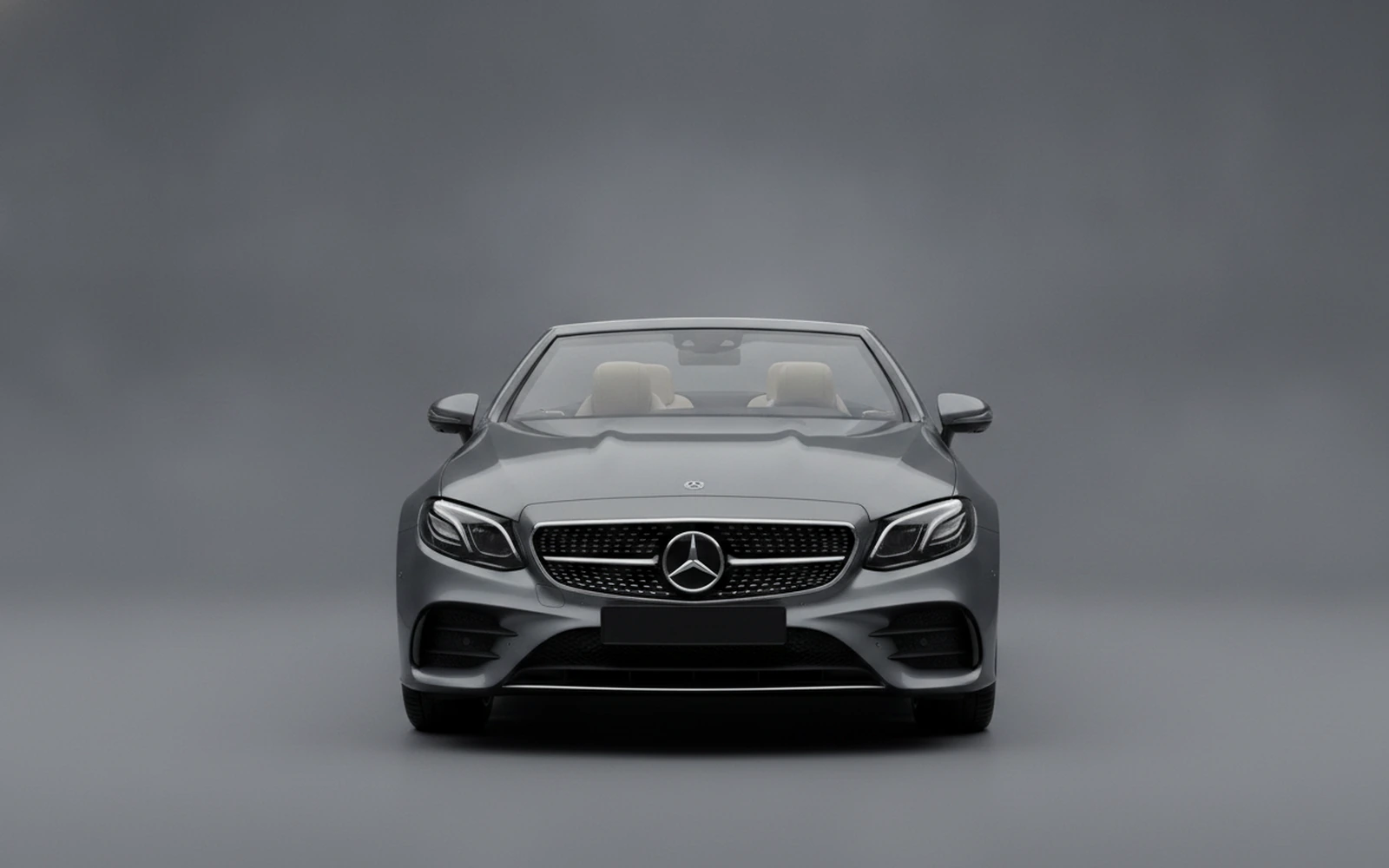 Mercedes-Benz E53 AMG Convertible Gris 2022 — exterior side view