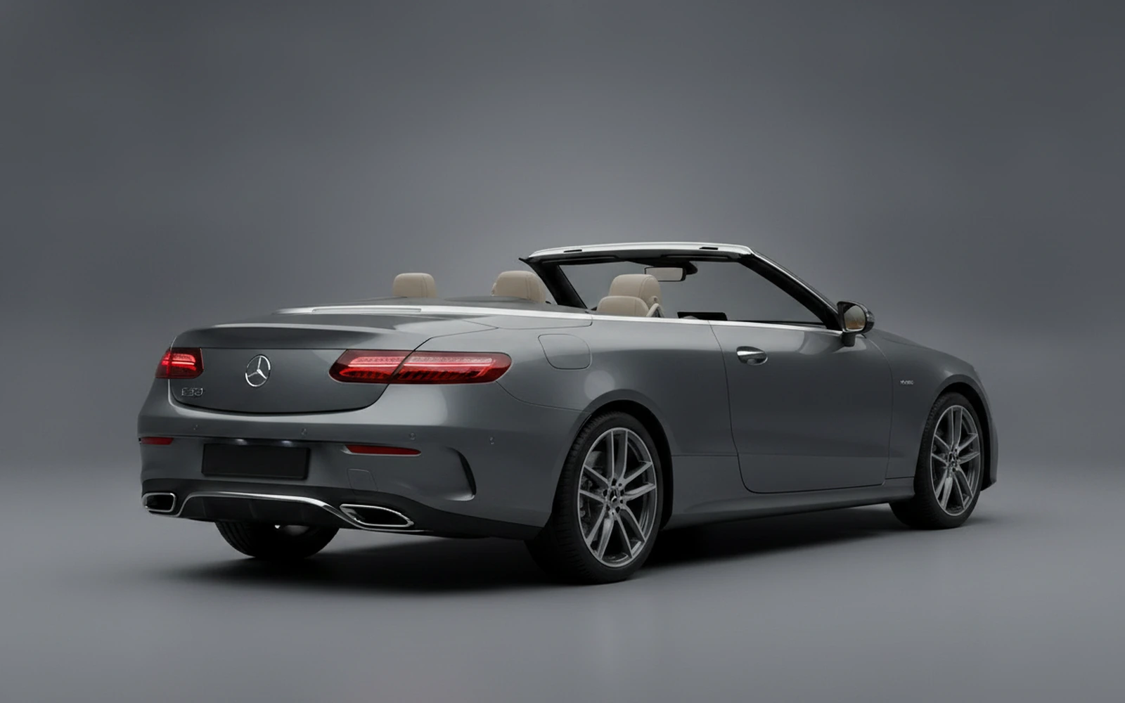 Mercedes-Benz E53 AMG Convertible Gris 2022 — interior dashboard