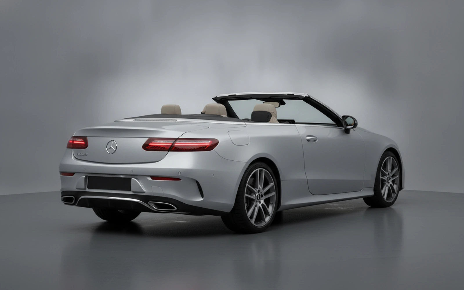 Mercedes-Benz E53 AMG Convertible Silver 2022 — interior dashboard