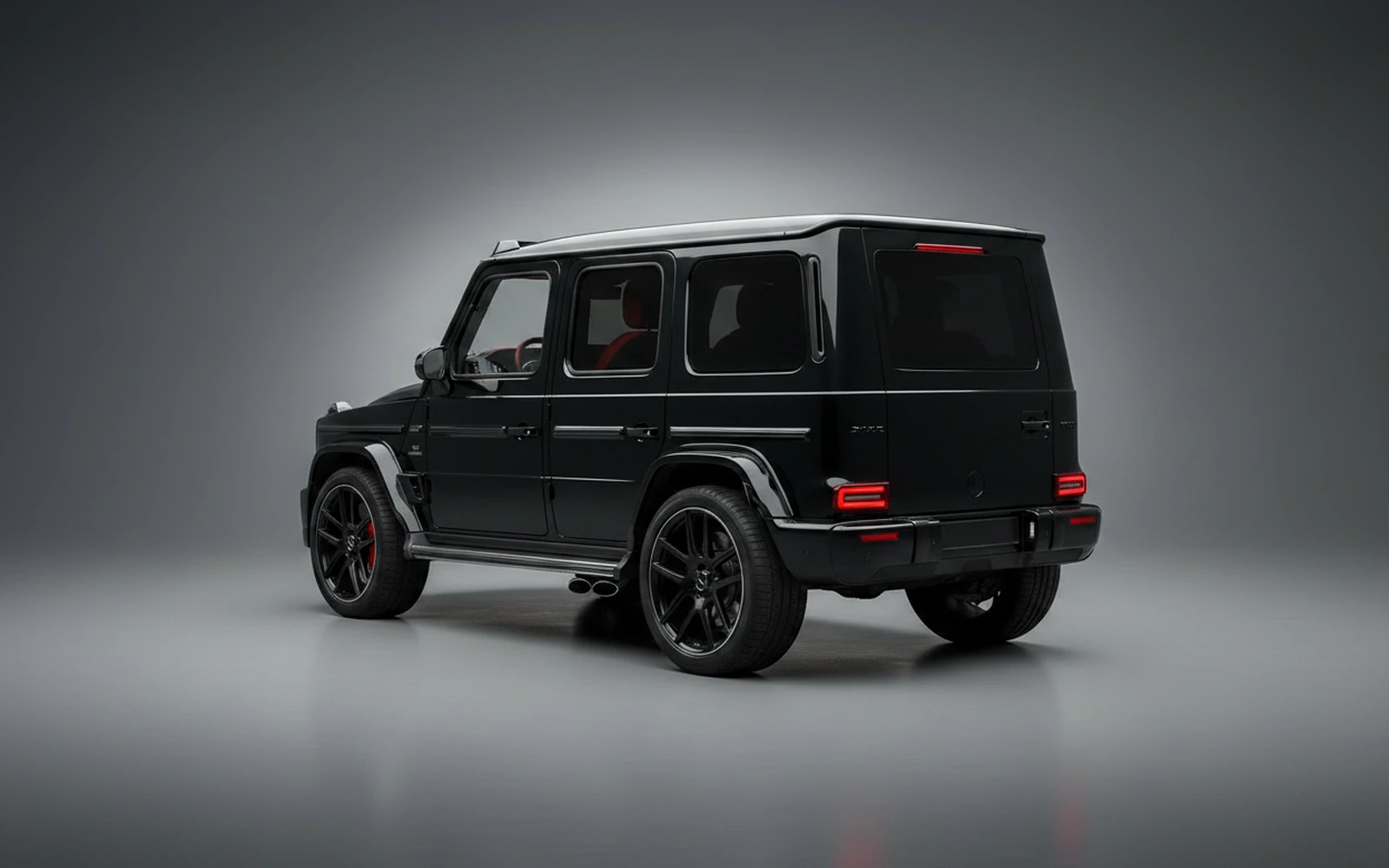Mercedes-Benz G Class Brabus 800 Carbon Kit Red Black 2021 — interior dashboard