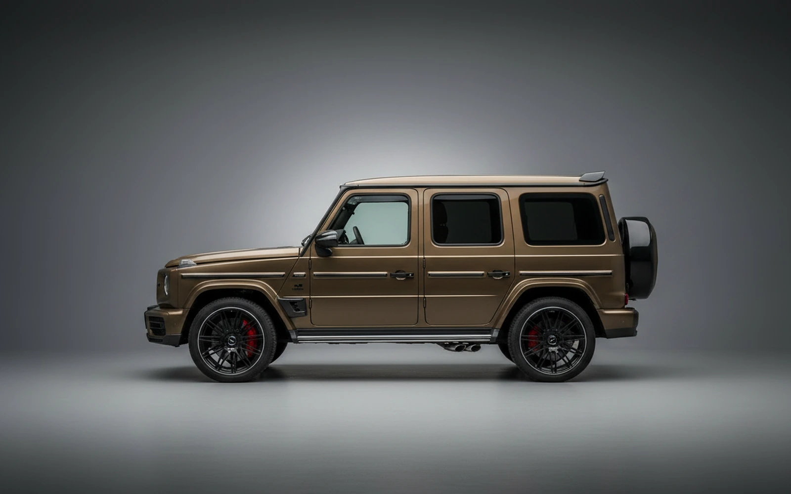 Mercedes-Benz G Class Brabus 800 Carbon Kit Bronze 2022 — exterior rear view