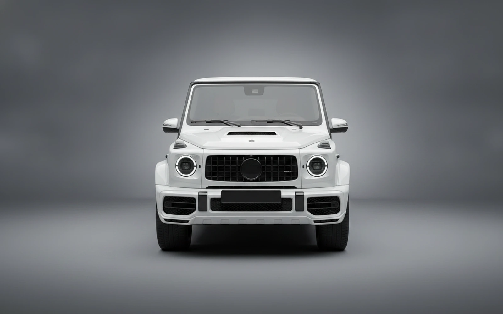 Mercedes-Benz G Class Brabus G800 Kit Black White-carbon 2023 — exterior side view