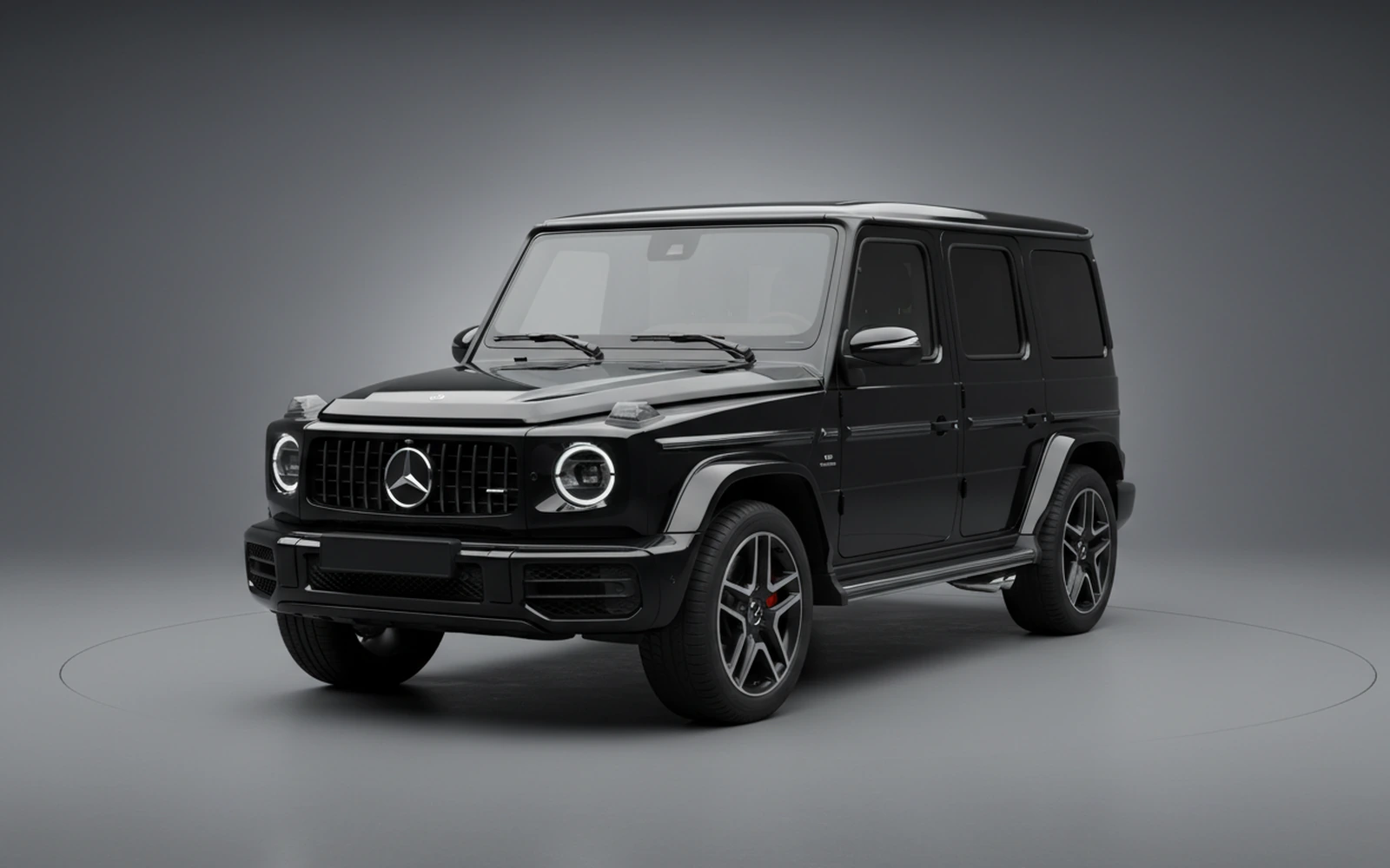 Mercedes-Benz G 550 Black 2022 for rent in Miami — exterior front view