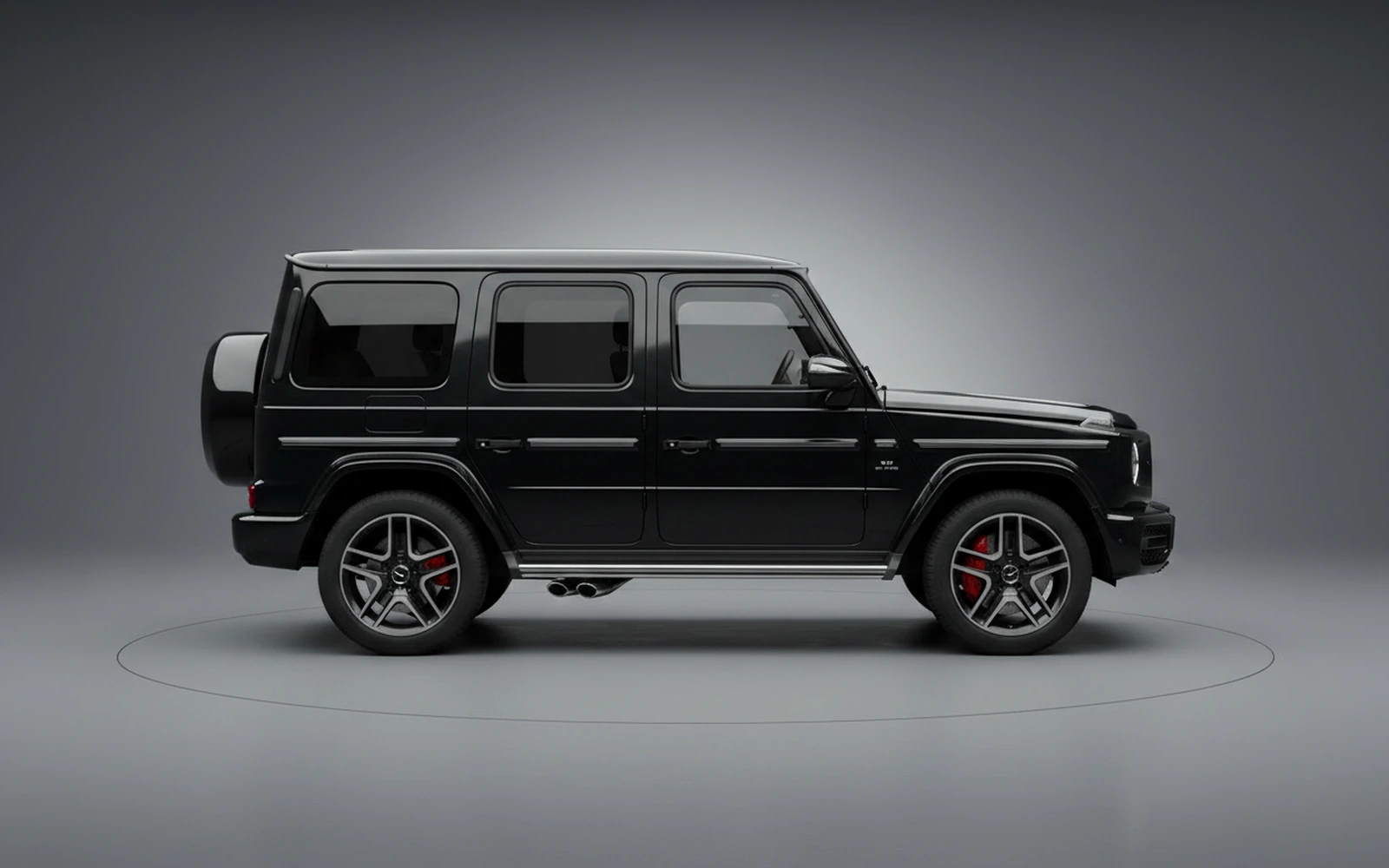 Mercedes-Benz G 550 Black 2022 — exterior rear view