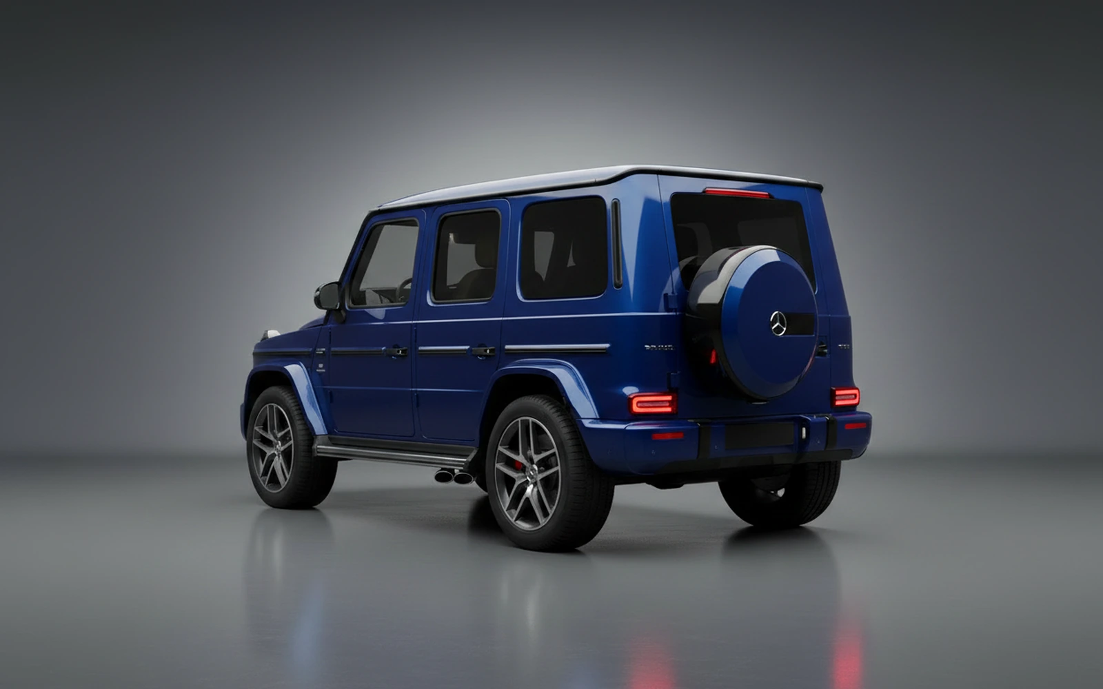 Mercedes-Benz G 550 Blue 2022 — interior dashboard