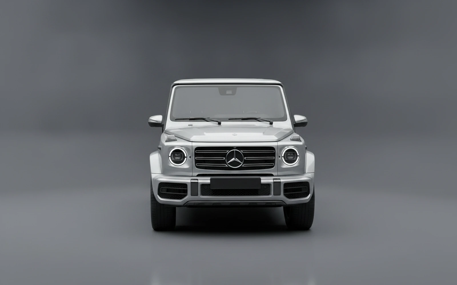 Mercedes-Benz G 550 Silver 2022 — exterior side view