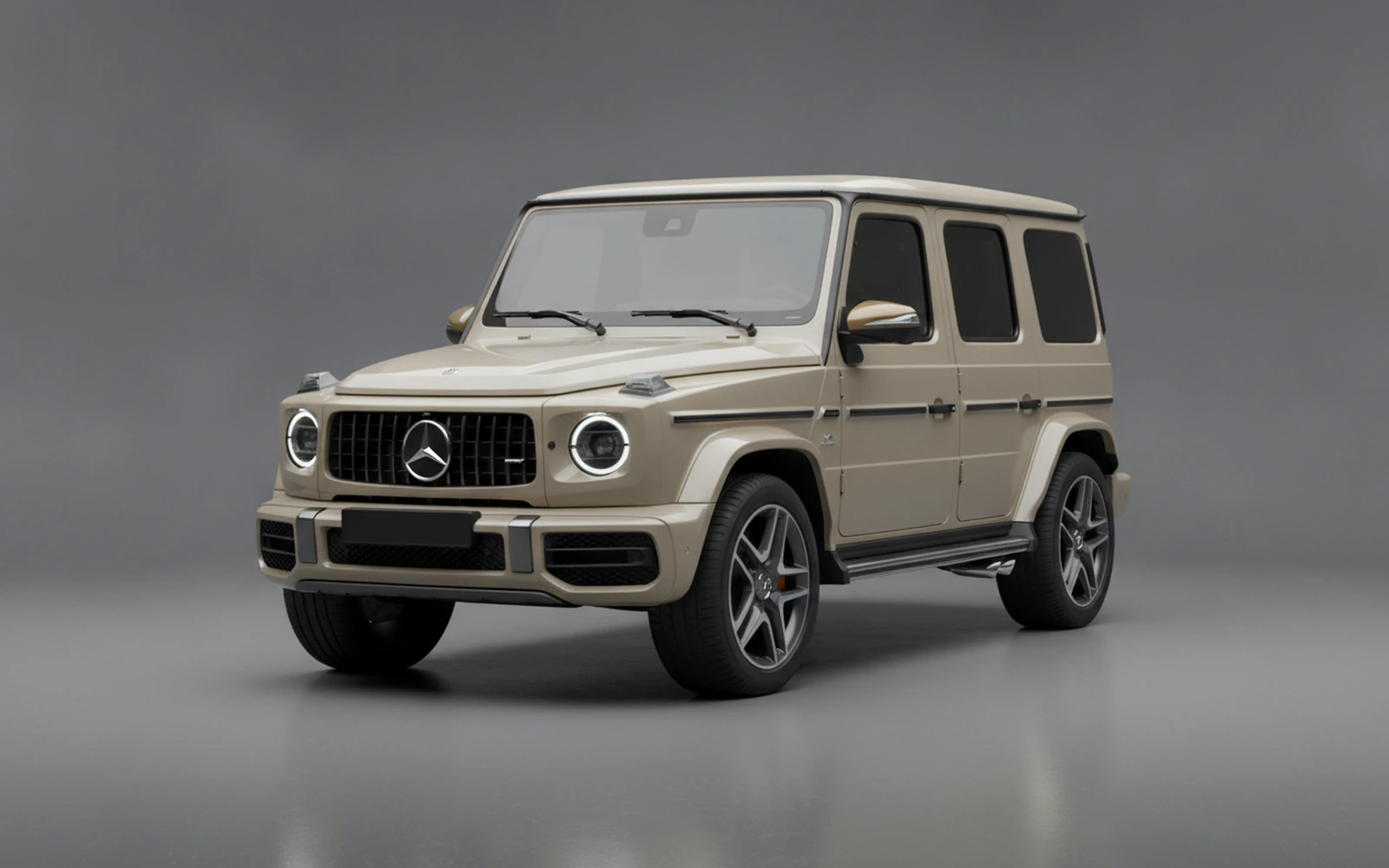 Mercedes-Benz G63 AMG Beige 2022 for rent in Miami — exterior photo