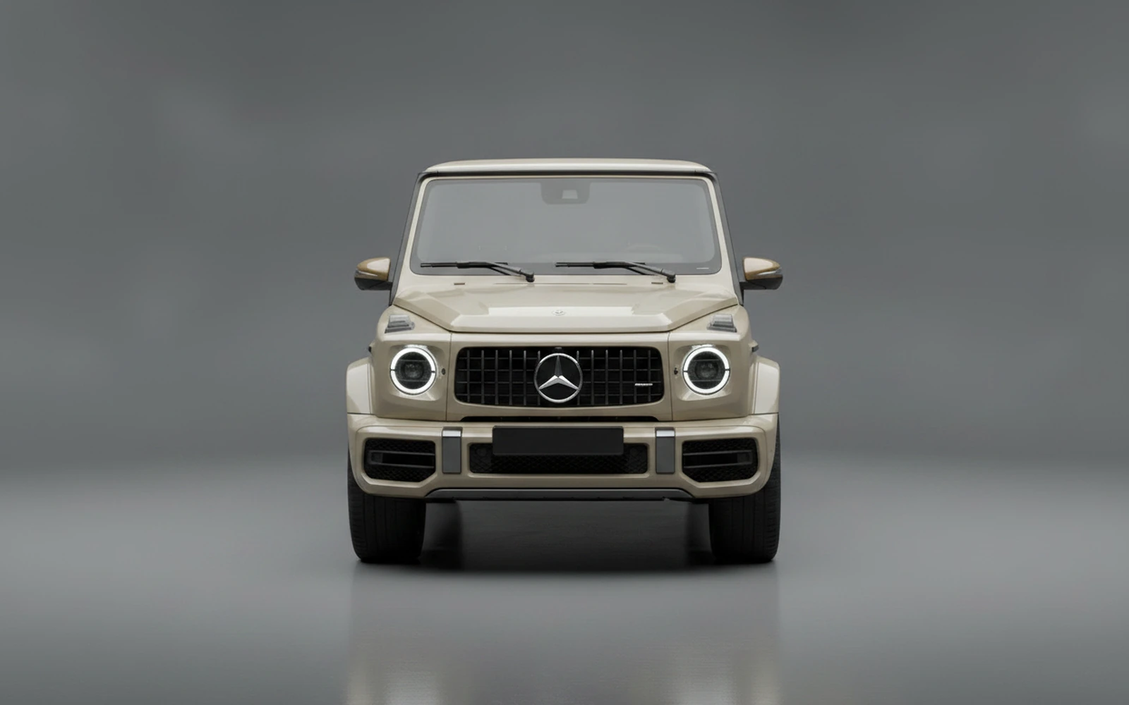 Mercedes-Benz G63 AMG Beige 2022 — exterior side view
