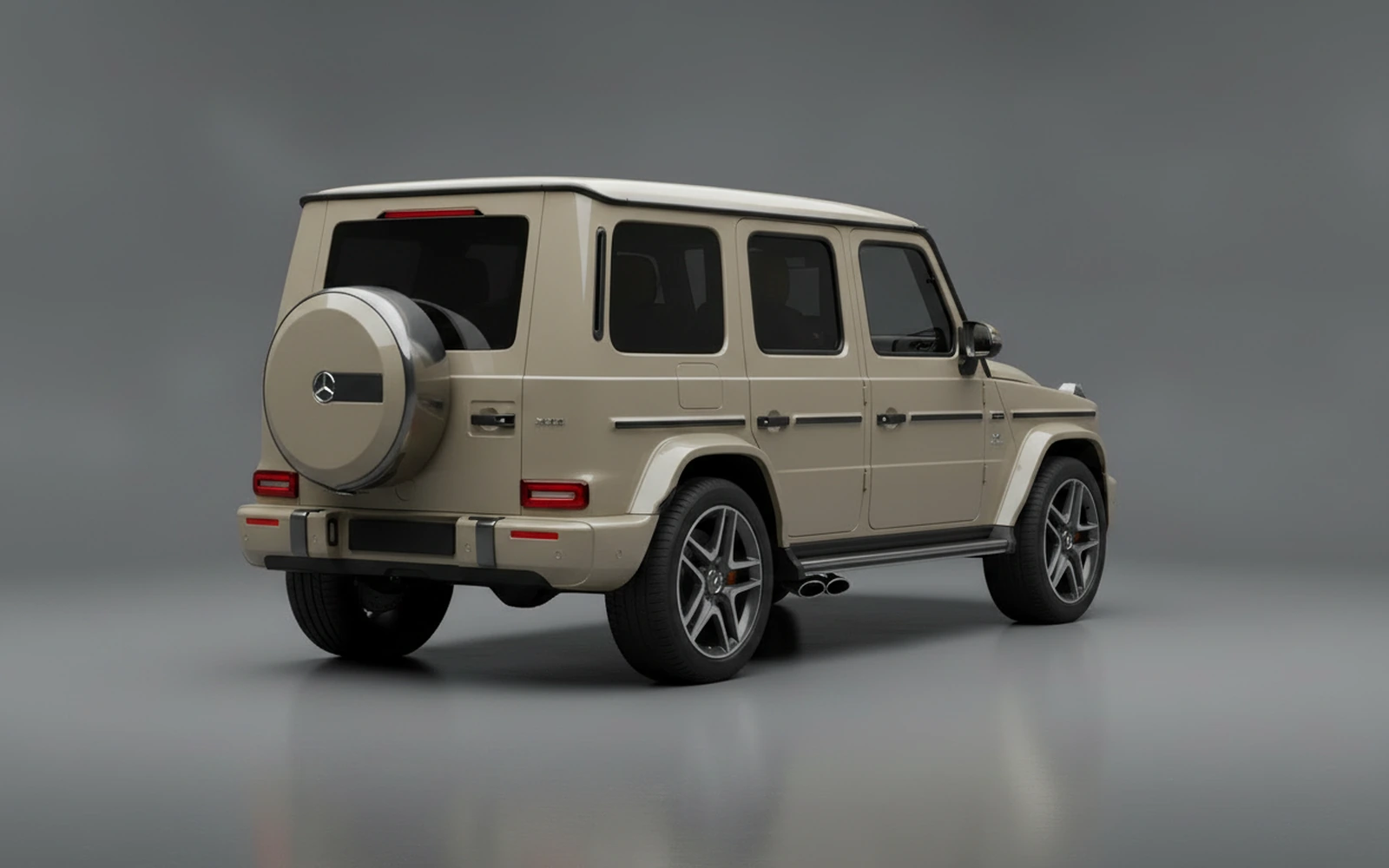 Mercedes-Benz G63 AMG Beige 2022 — interior dashboard