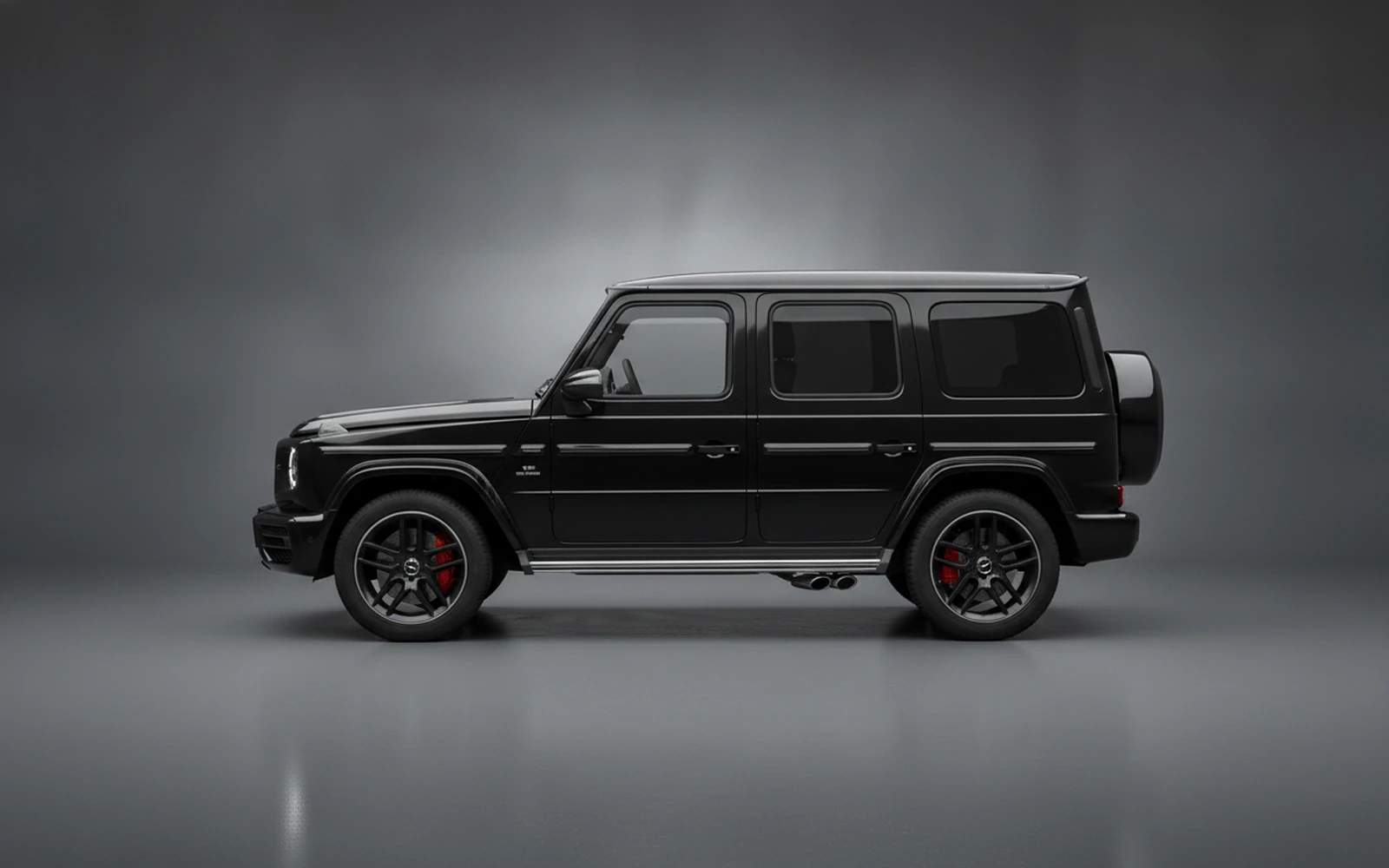 Mercedes-Benz G63 AMG Black 2023 — exterior rear view