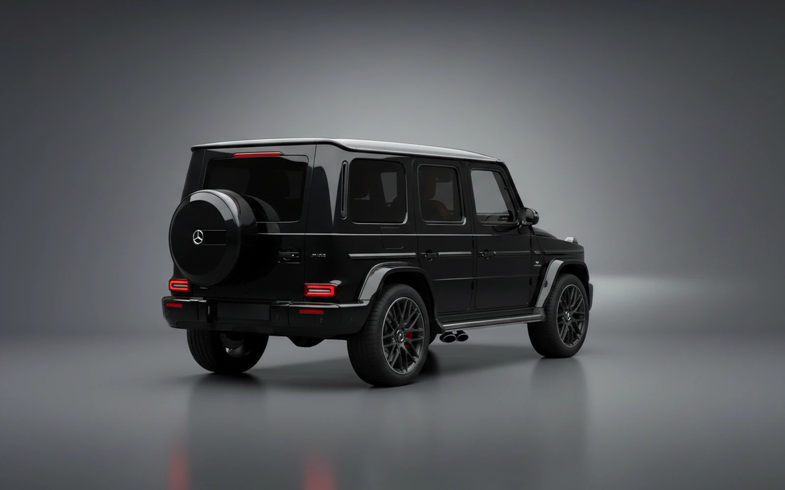 Mercedes-Benz G63 AMG Black 2025 — interior dashboard