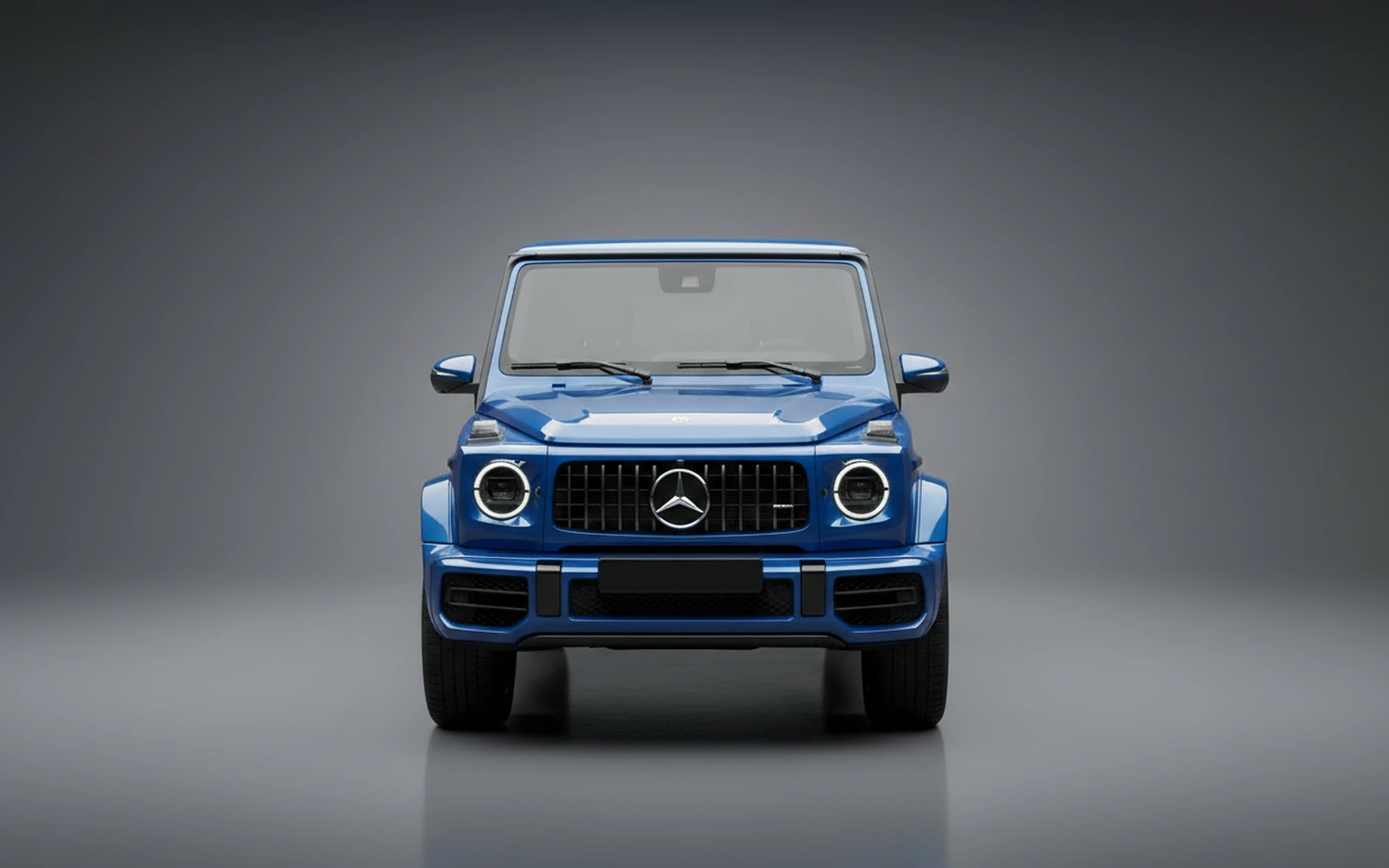 Mercedes-Benz G63 AMG Azul 2024 — exterior side view