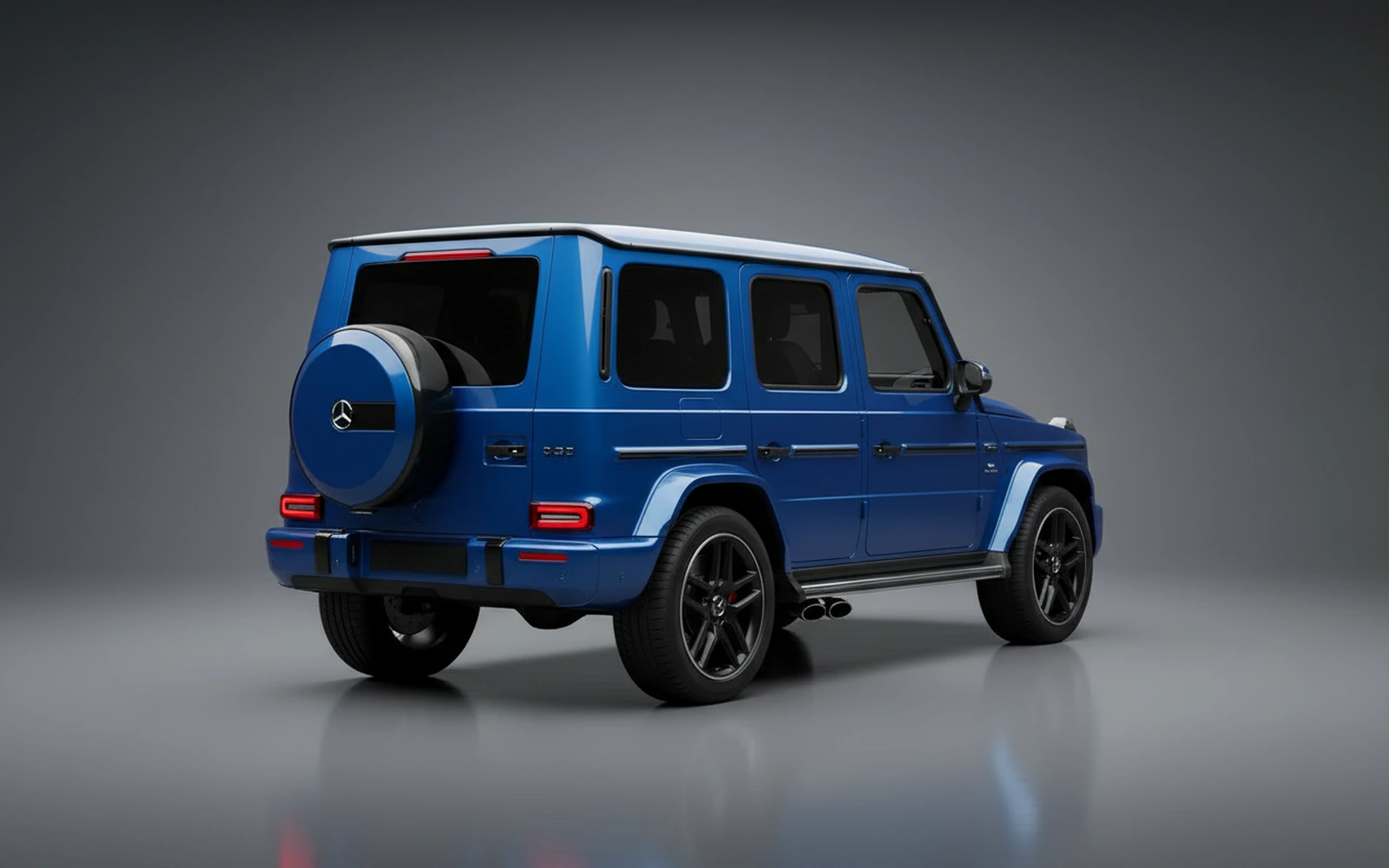 Mercedes-Benz G63 AMG Azul 2024 — interior dashboard