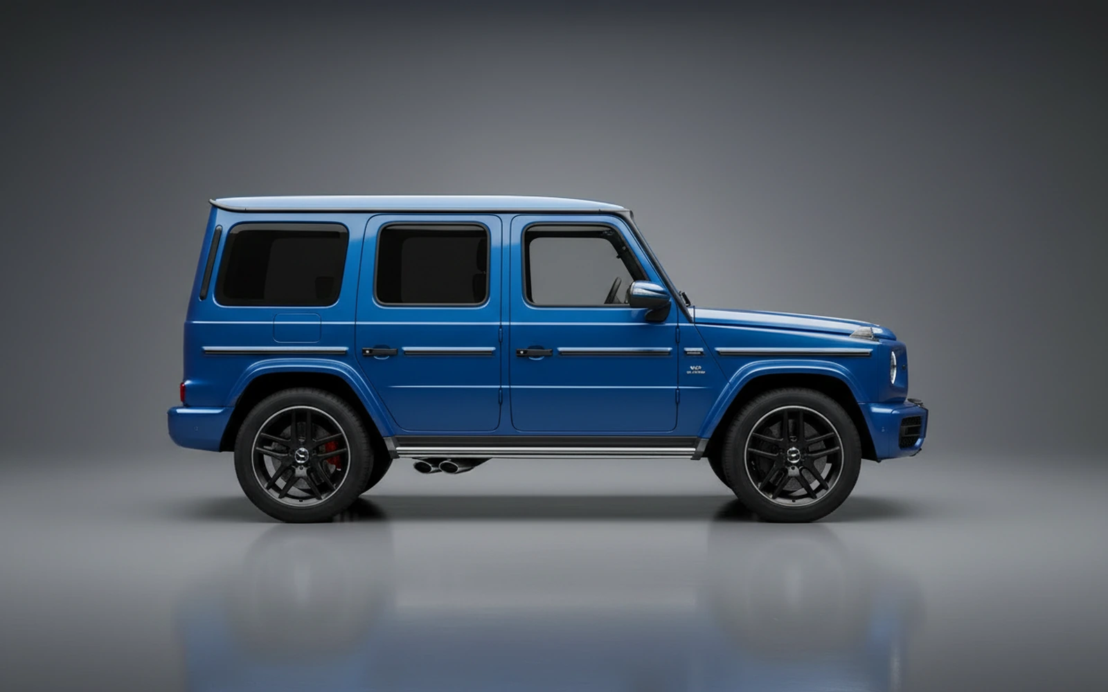 Mercedes-Benz G63 AMG Azul 2024 — exterior rear view