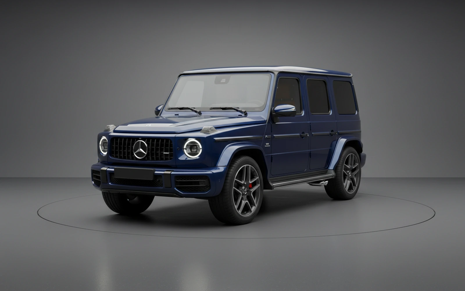 Mercedes-Benz G63 AMG Dark-blue 2022 for rent in Miami — exterior photo