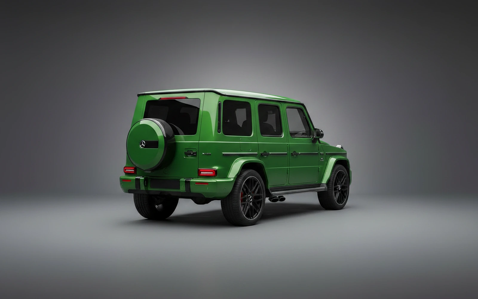 Mercedes-Benz G63 AMG Green 2023 — interior dashboard