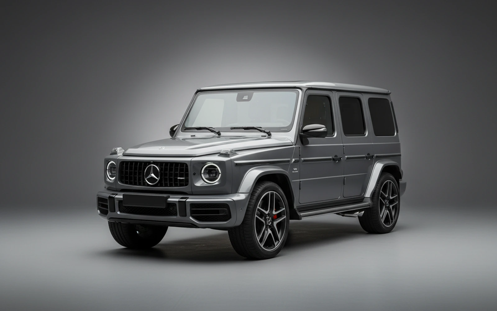 Mercedes-Benz G63 AMG Grey 2024 for rent in Miami — exterior front view