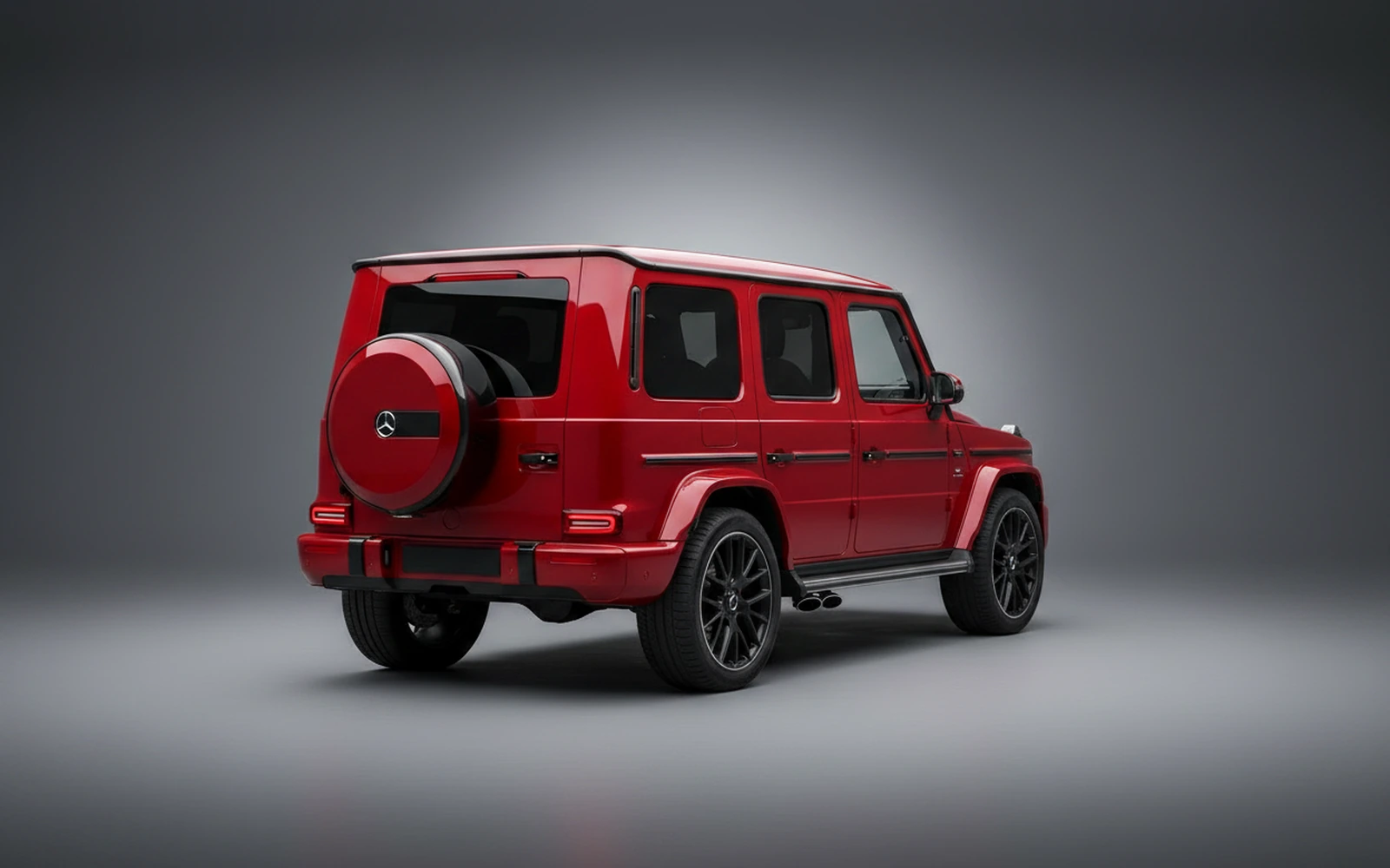 Mercedes-Benz G63 AMG Rojo 2025 — interior dashboard