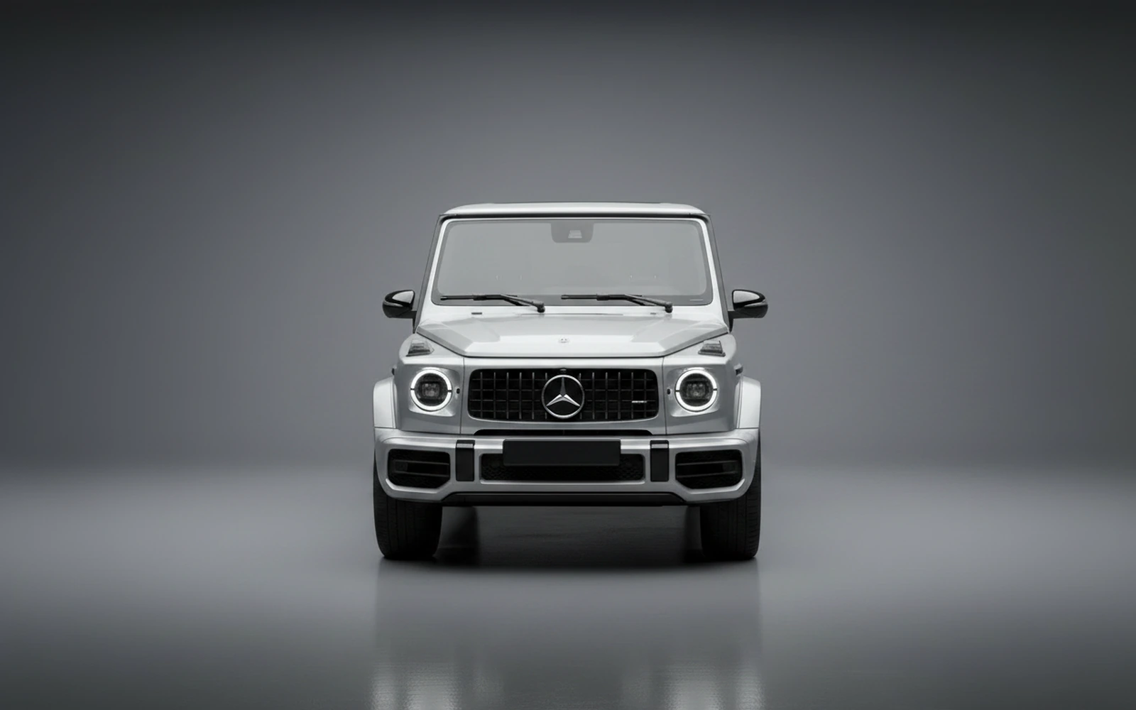 Mercedes-Benz G63 AMG Silver 2025 — exterior side view