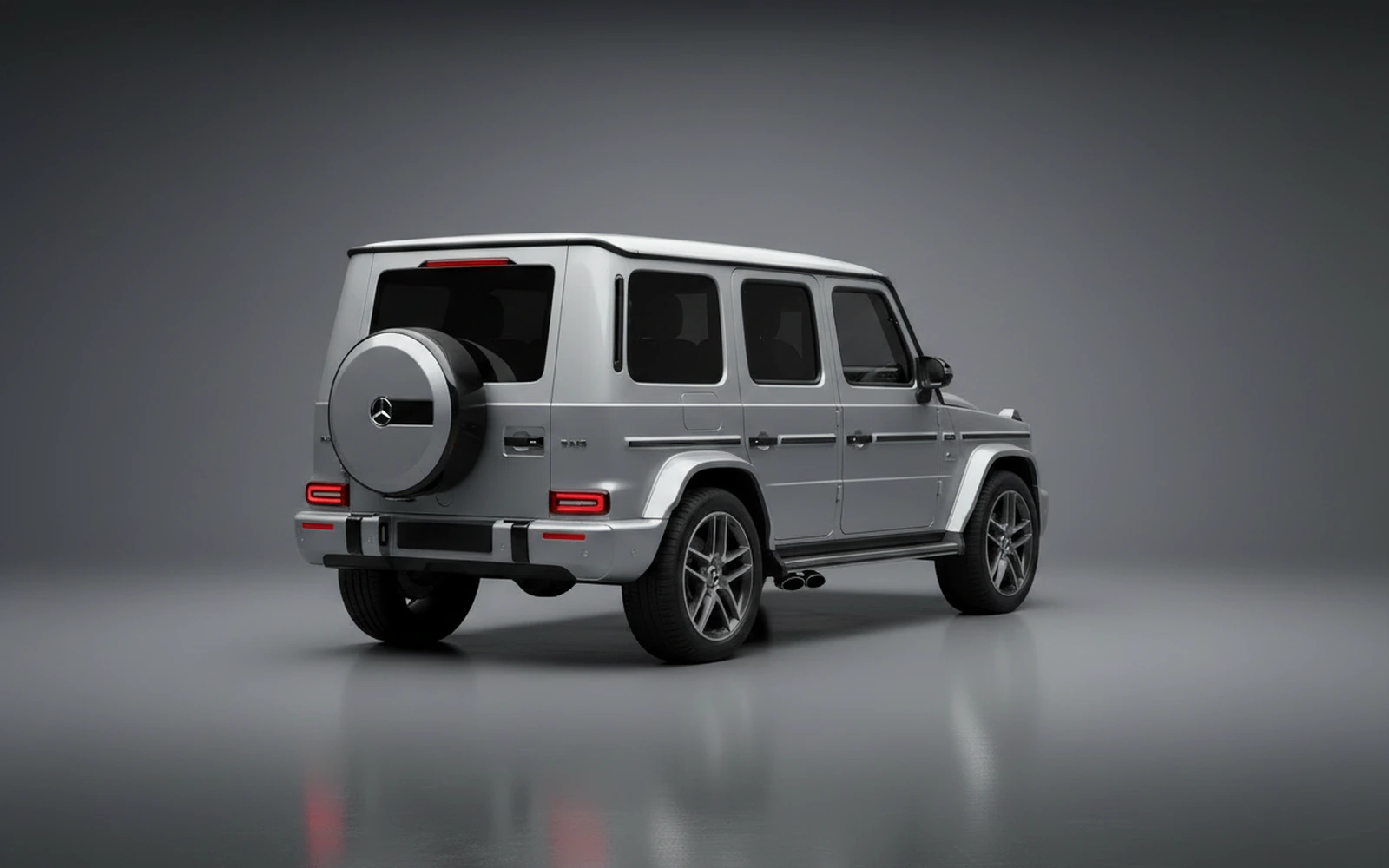 Mercedes-Benz G63 AMG Silver 2025 — interior dashboard