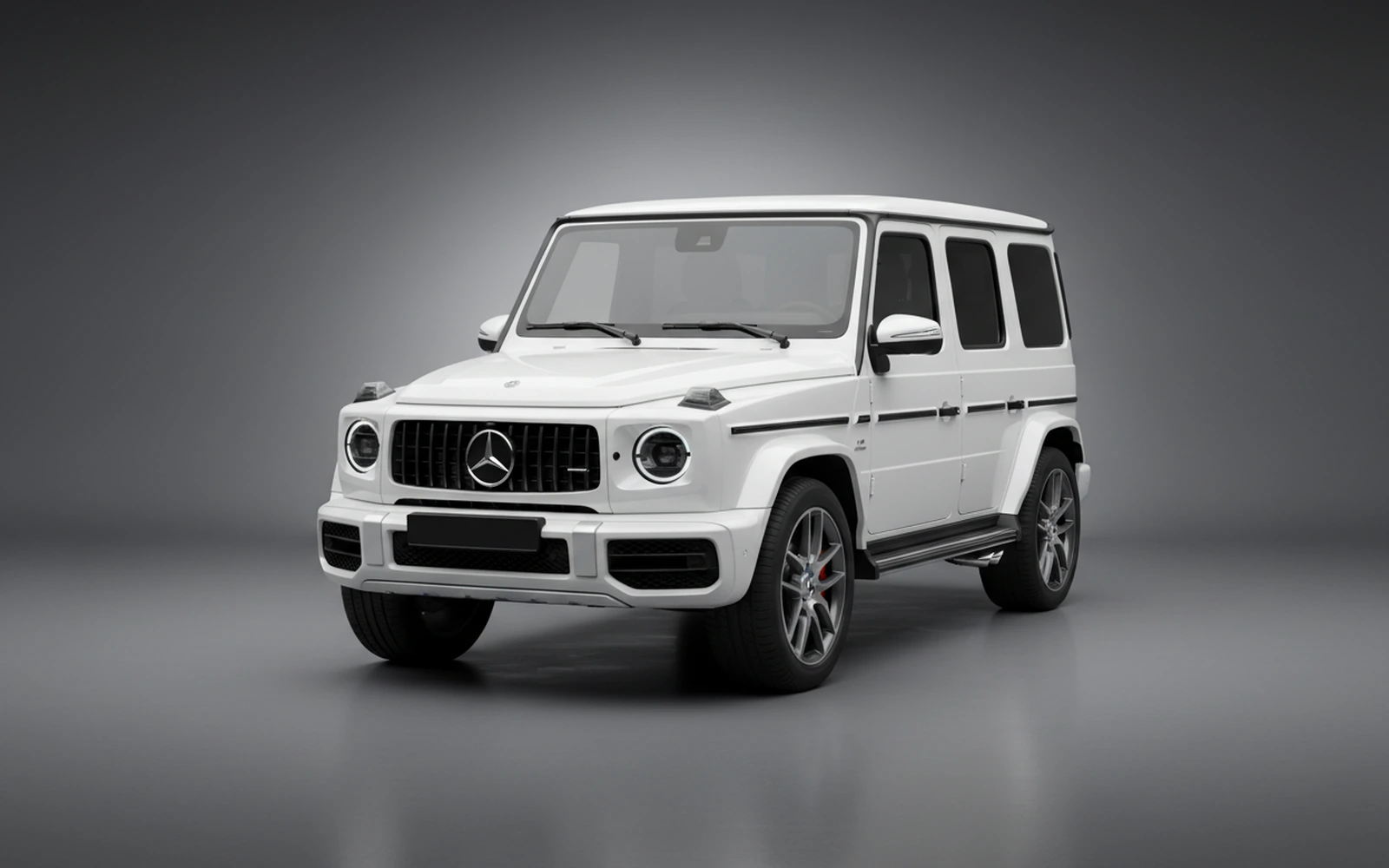 Mercedes-Benz G63 AMG Blanco 2025 for rent in Miami — exterior front view