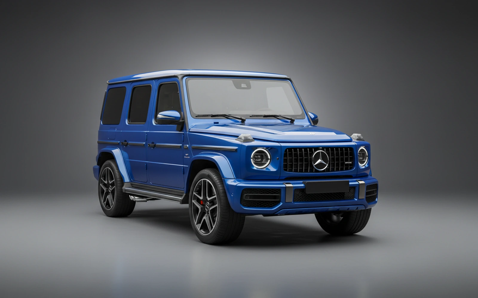 Mercedes-Benz G800 G800 AMG Blue 2020 for rent in Miami — exterior front view